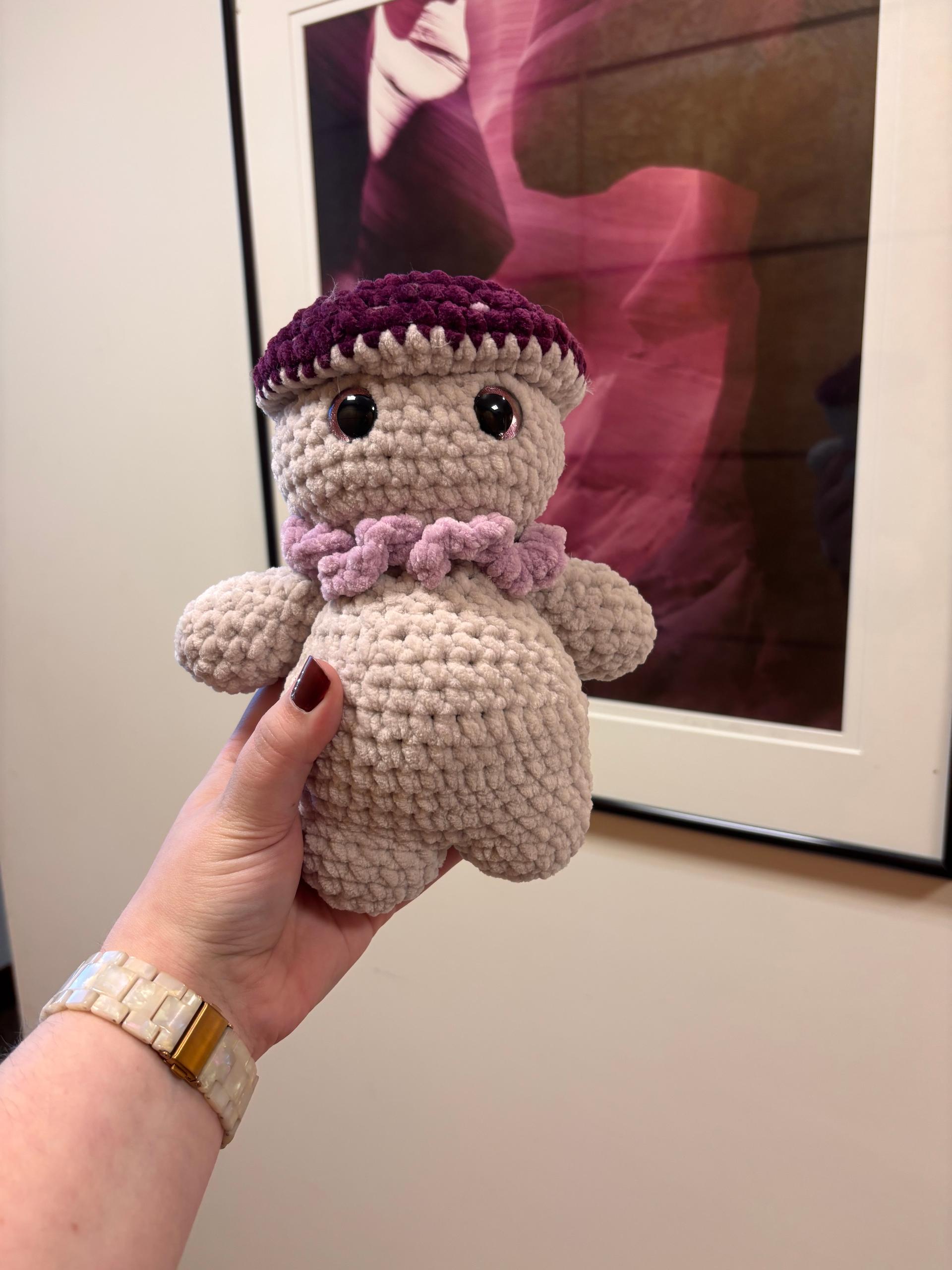 Mushroom Sprite Plushie | Fantasy | Amigurumi