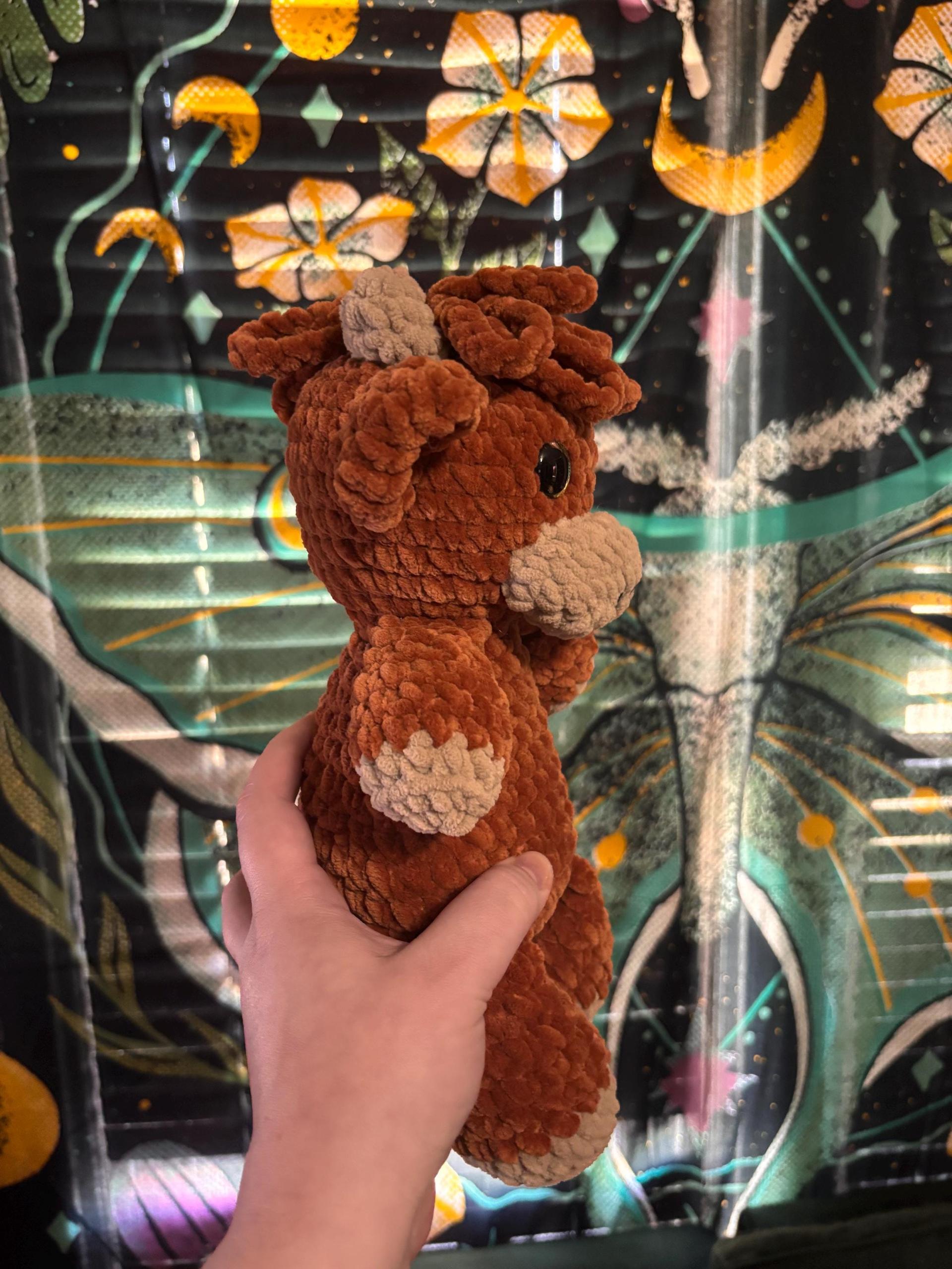 Hazel the Highland Cow Pattern (Floppy Friends Series) **NOT FINISHED PRODUCT** thumbnail 5