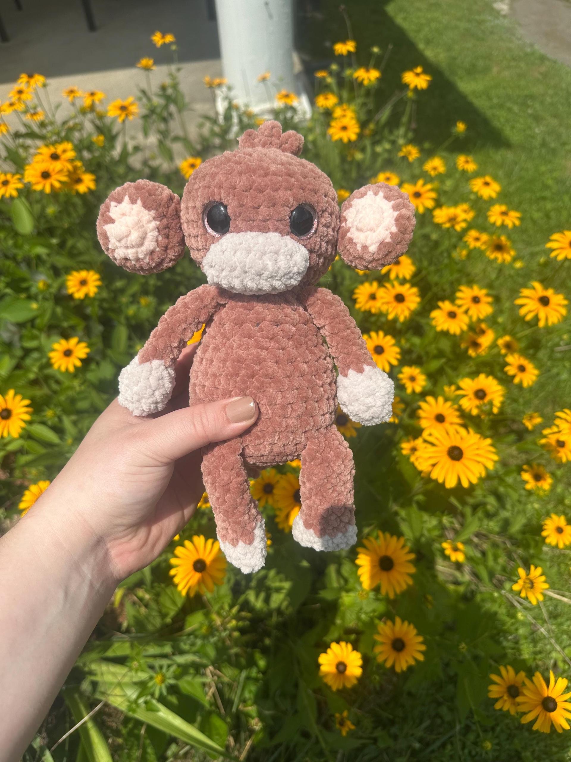 Monkey Plushie | Cute Monkey | Amigurumi