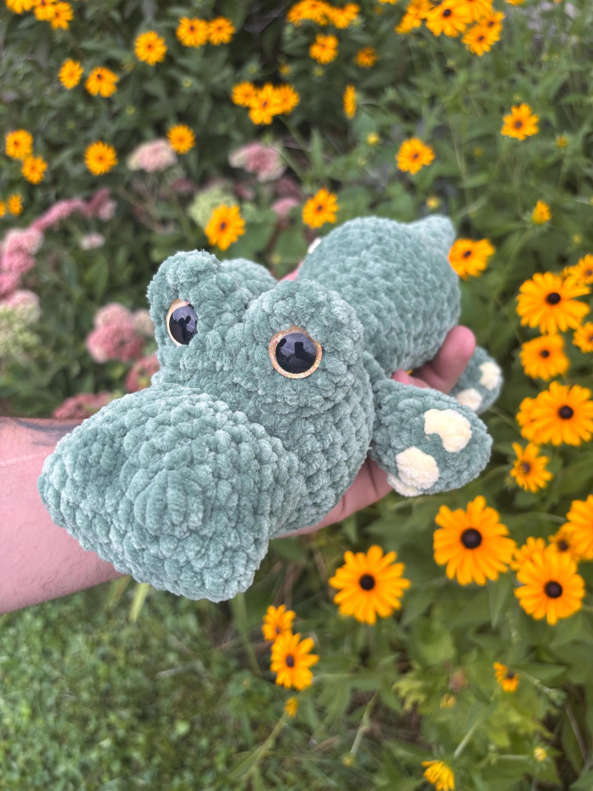 Alligator Plushie | Gator | Amigurumi