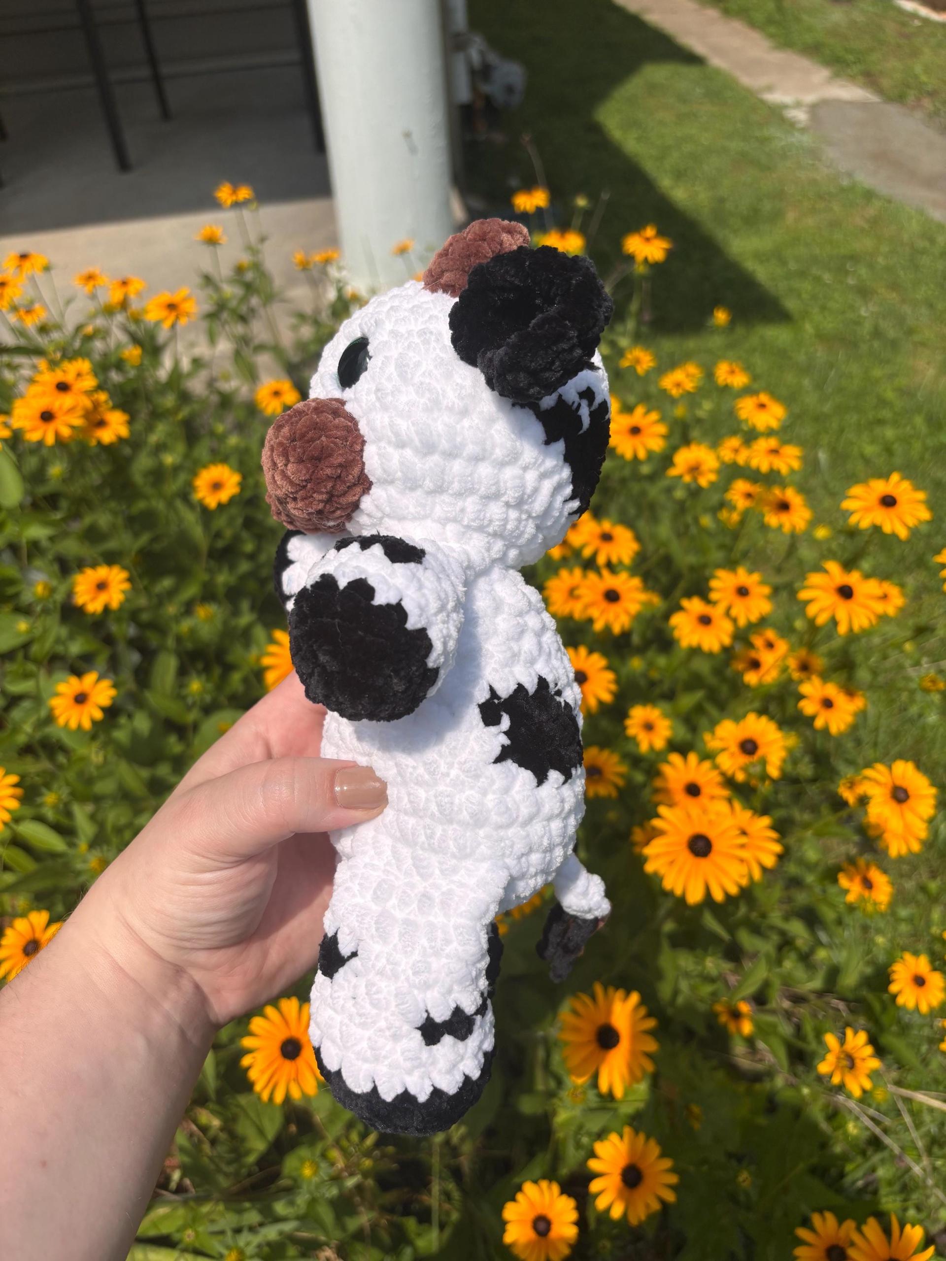 Cow Plushie | Spotted Cow | Farm Animal | Amigurumi thumbnail 3