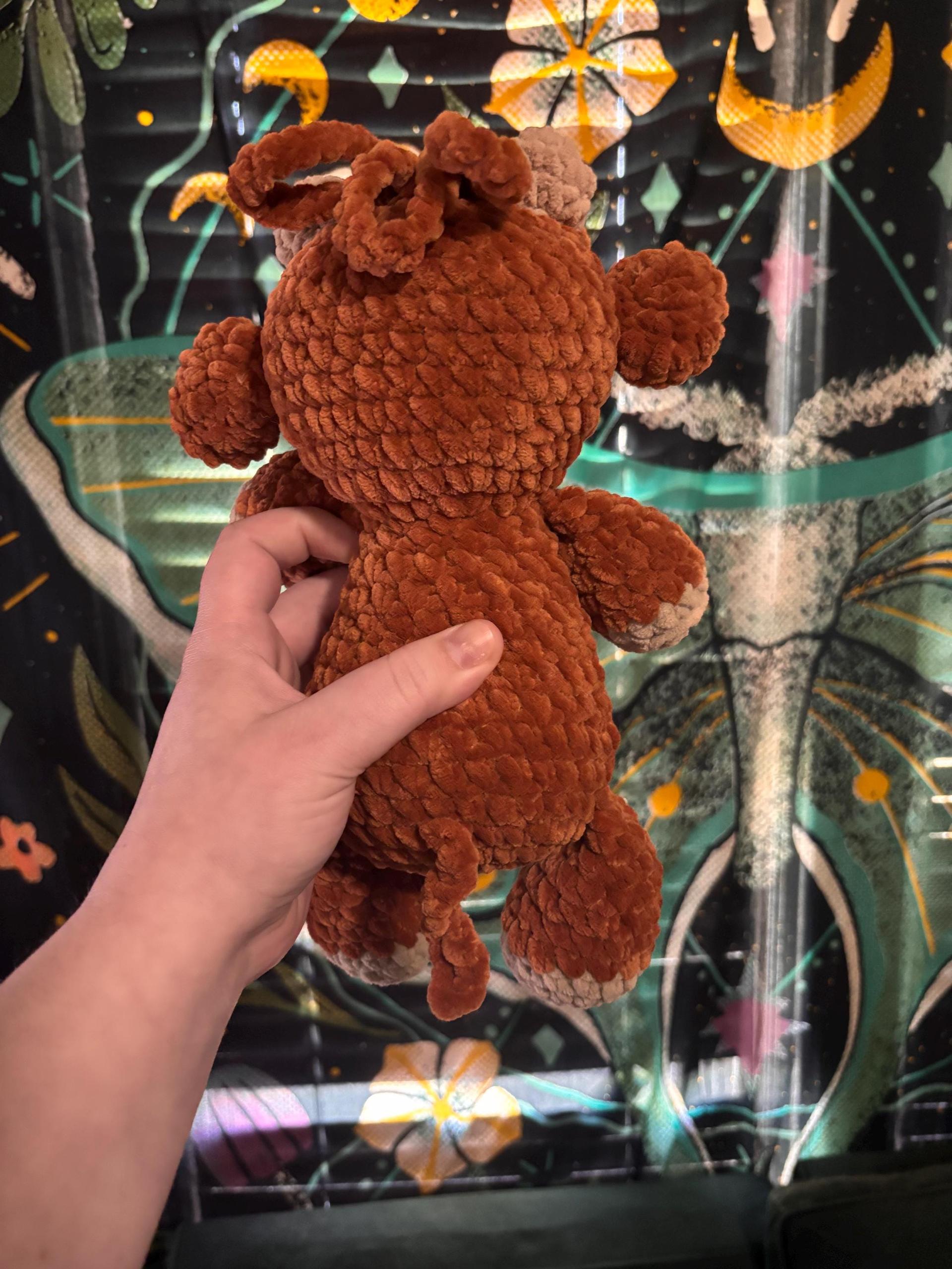 Hazel the Highland Cow Pattern (Floppy Friends Series) **NOT FINISHED PRODUCT** thumbnail 7