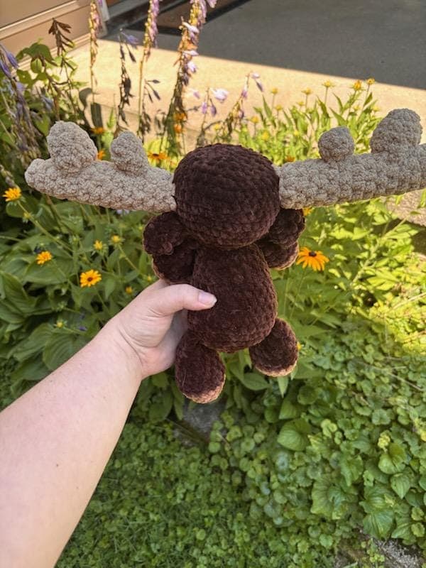 Manny the Moose (Floppy Friends Series) **NOT FINISHED PRODUCT** thumbnail 3