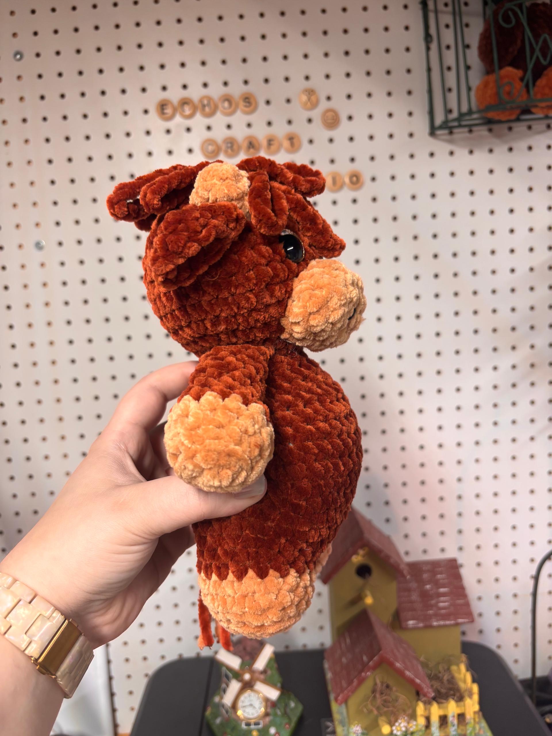 Tater Tot the Chubby Highland Cow Pattern **NOT FINISHED PRODUCT** thumbnail 2