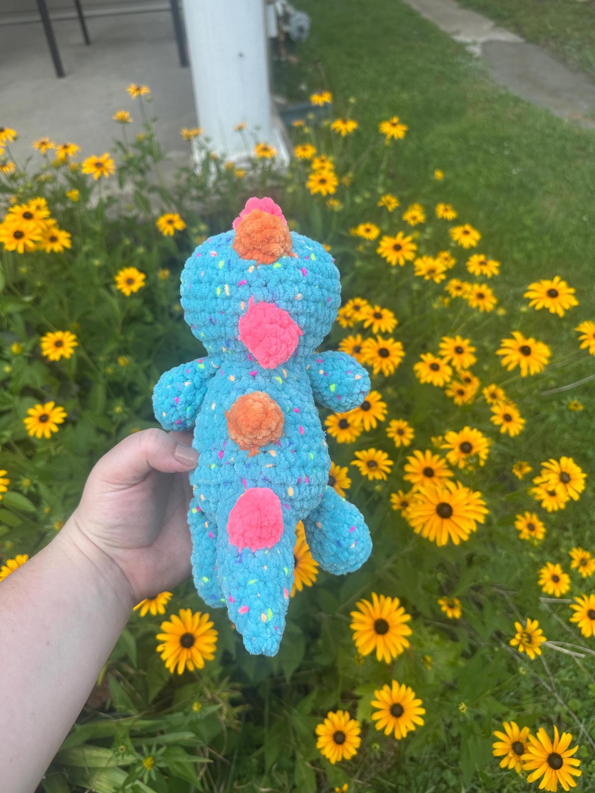 Dinosaur Plushie | Confetti Dinosaur | Amigurumi thumbnail 3