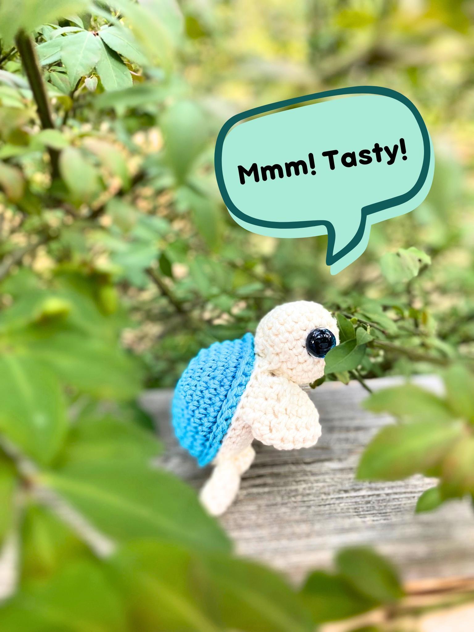 Crochet Mini Sea Turtle: Tiny Handmade Cotton Amigurumi Toy thumbnail 8