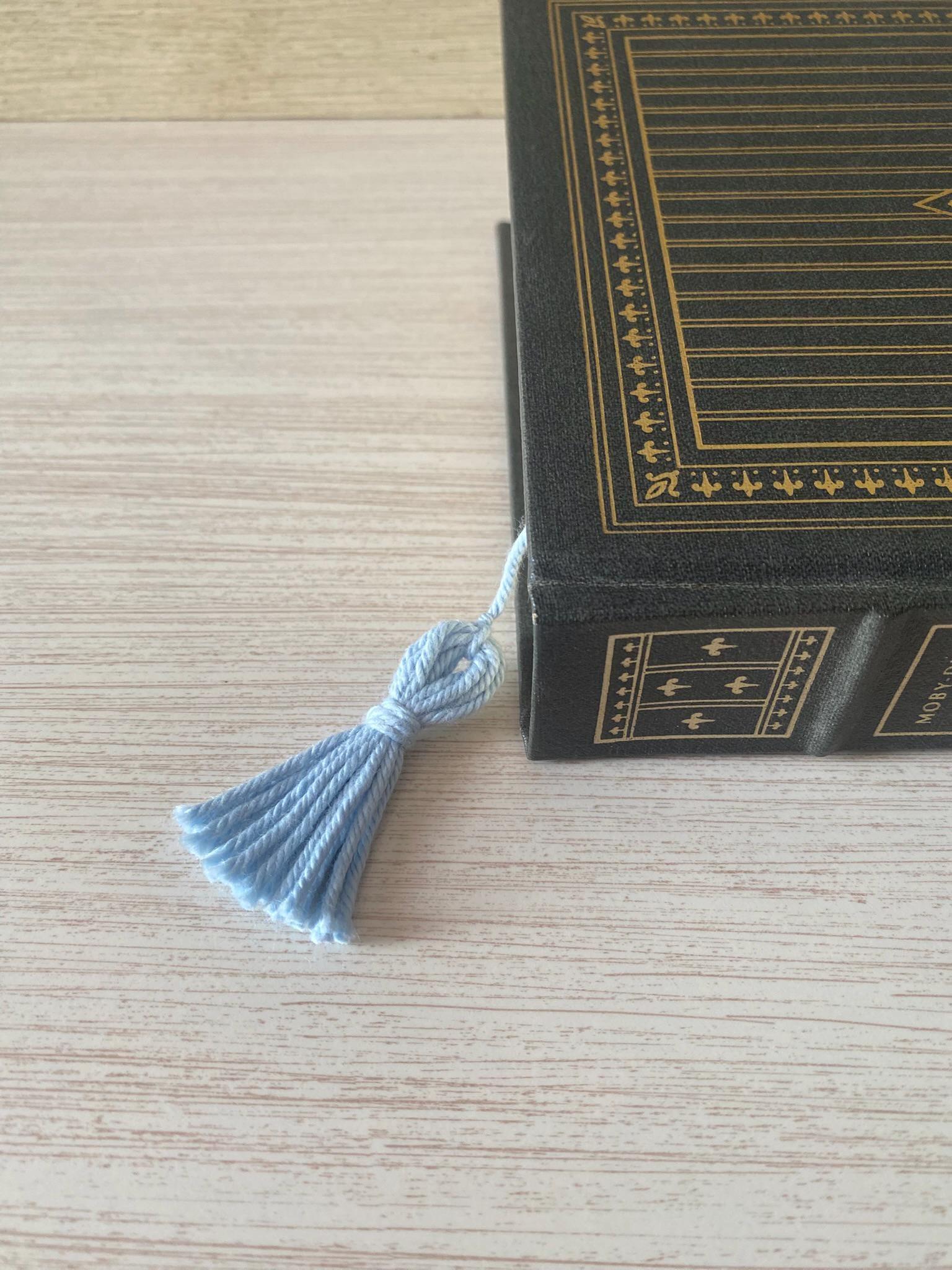 Crochet Cotton Bookmark with Tassel, Many Color Options! thumbnail 5