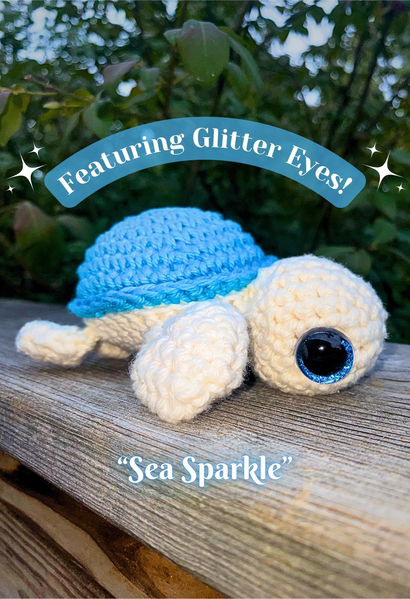Crochet Mini Sea Turtle: Tiny Handmade Cotton Amigurumi Toy thumbnail 4