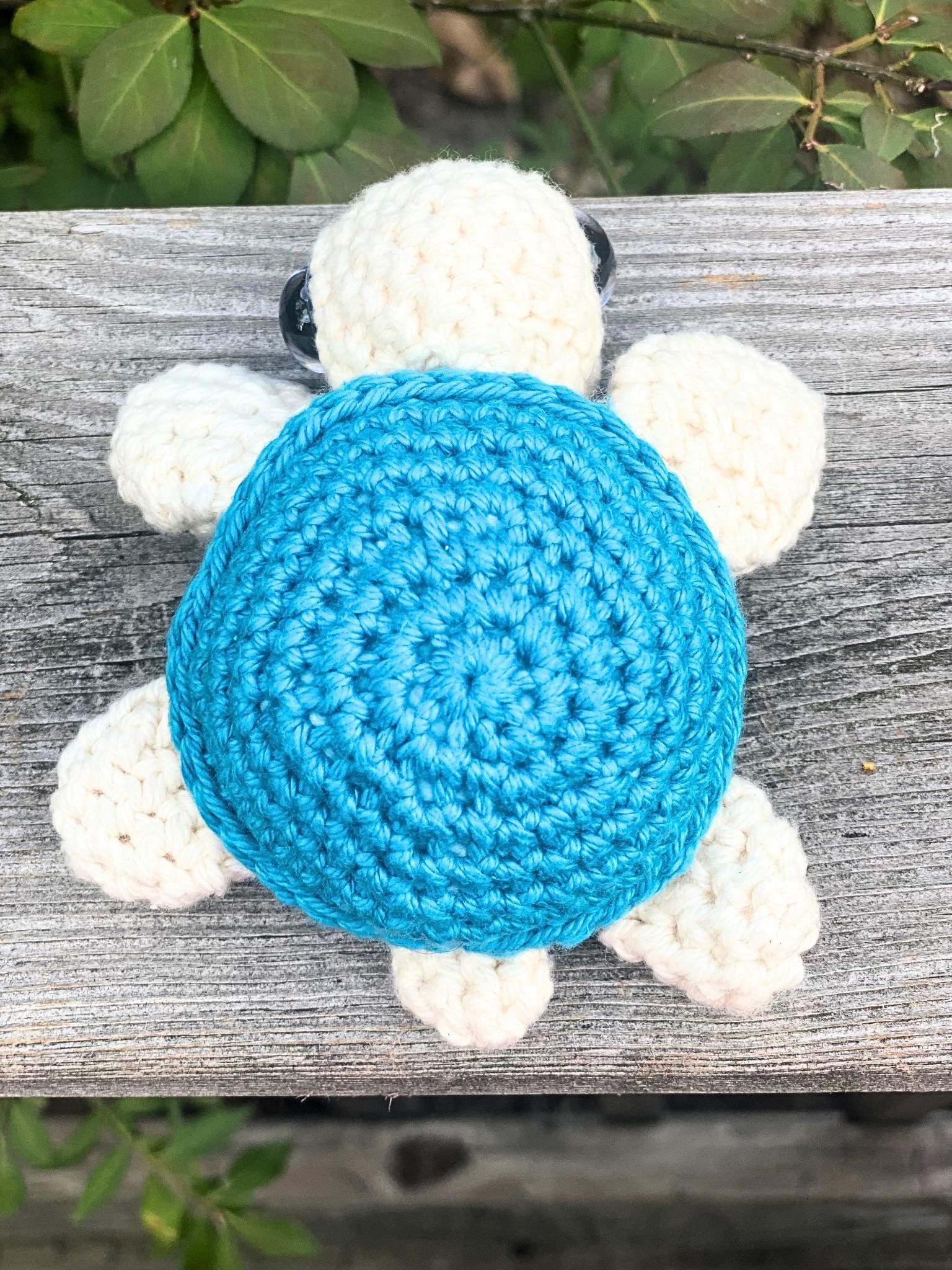 Crochet Mini Sea Turtle: Tiny Handmade Cotton Amigurumi Toy thumbnail 5