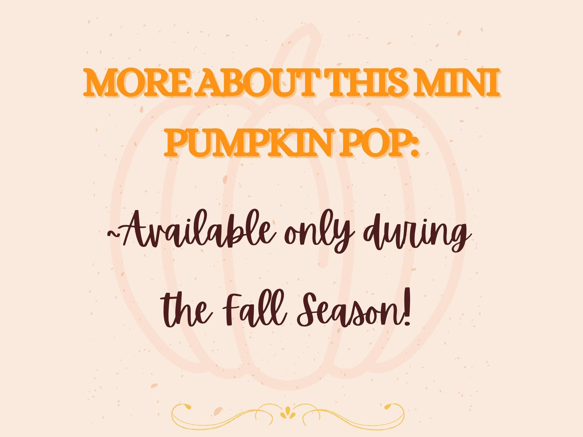 Crochet Mini Pumpkin Pop, Tiny Fall Amigurumi Plushie, Micro Whimsical Pumpkin thumbnail 10