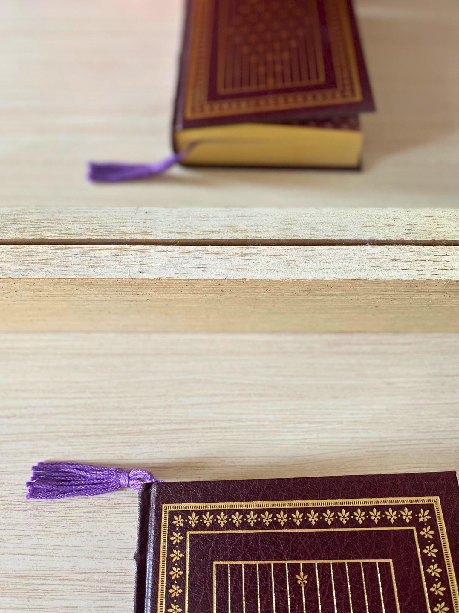 Crochet Bookmark with Tassel, Cotton Page Holder, Customizable Reading Gift for Book Lovers thumbnail 3