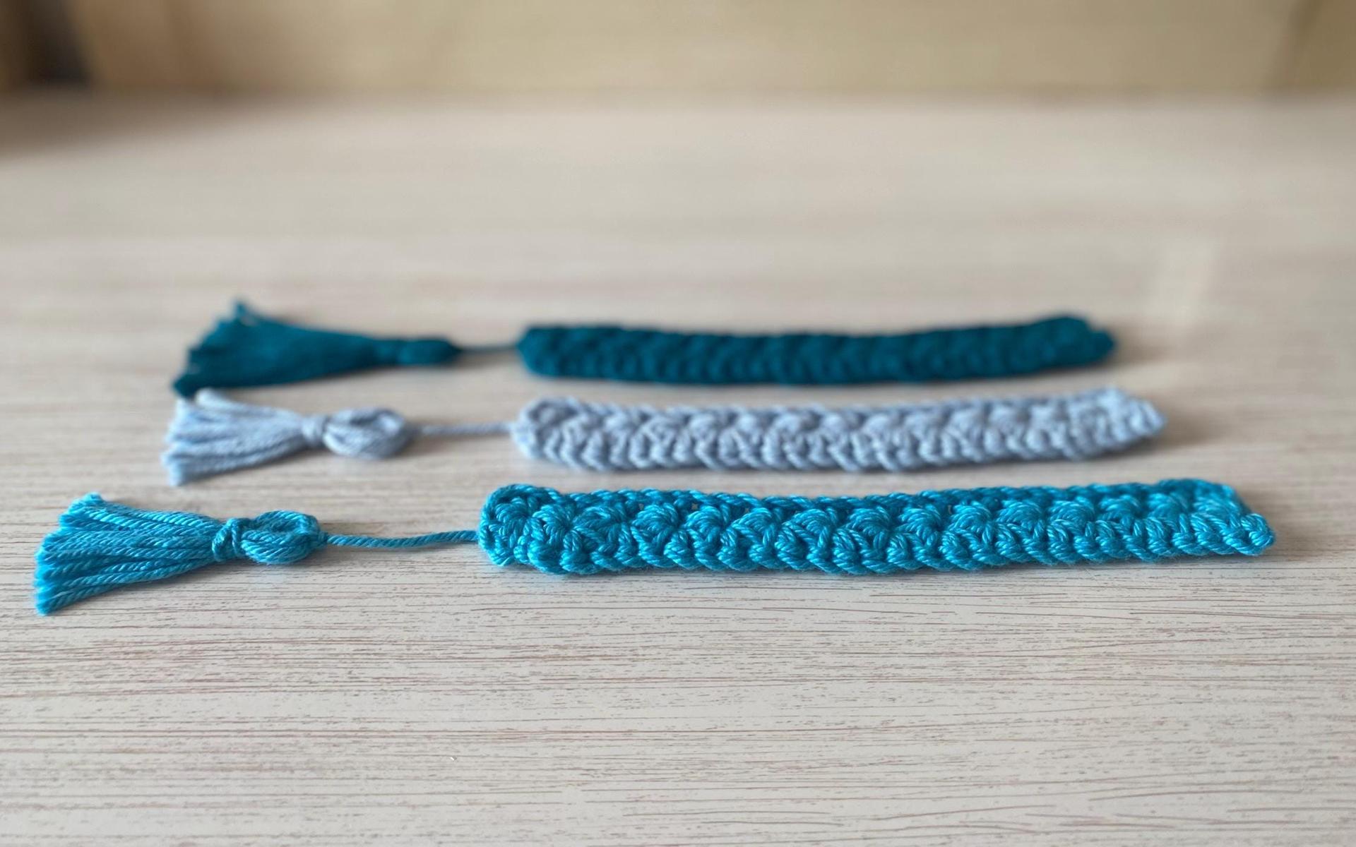 Crochet Cotton Bookmark with Tassel, Many Color Options! thumbnail 6