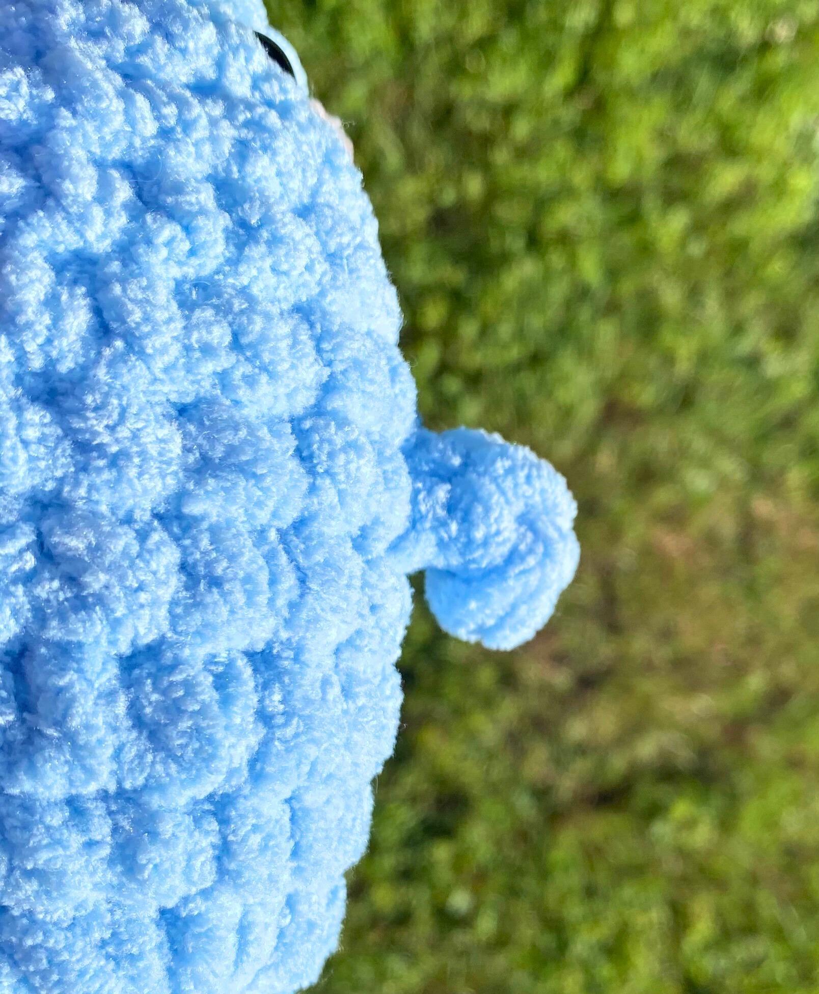 Crochet Dolphin Plushie, Sea Creature Stuffie, Ocean Animals, Handmade Stuffed Animal Toy, Gift for Beach Lovers, Sea Lover Present, Plush thumbnail 10