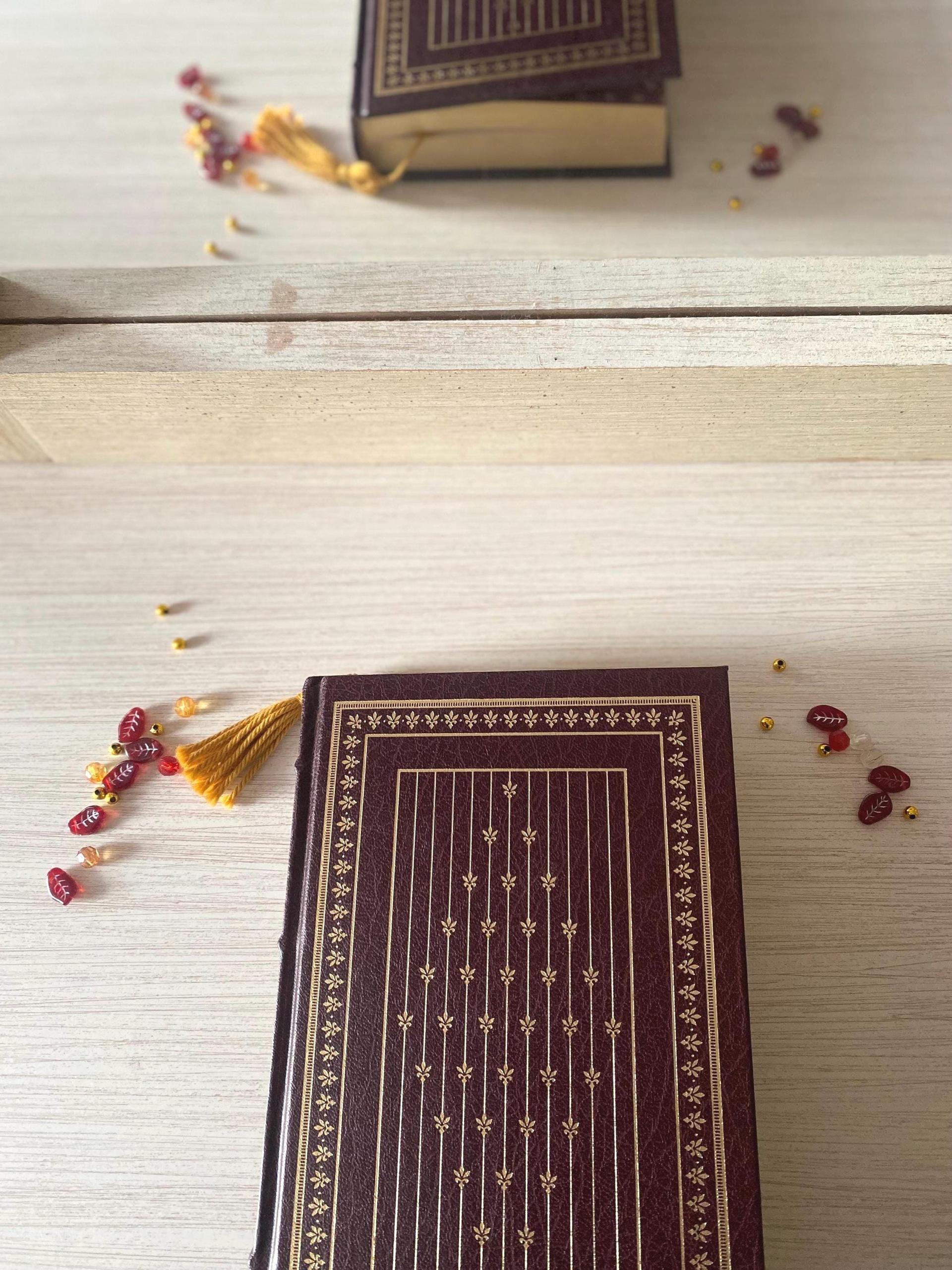 Crochet Fall Colored Bookmark Set of 2: Fall Colors, Daisy Stitch, Book Lover Gift, Autumn Bookmarks thumbnail 4
