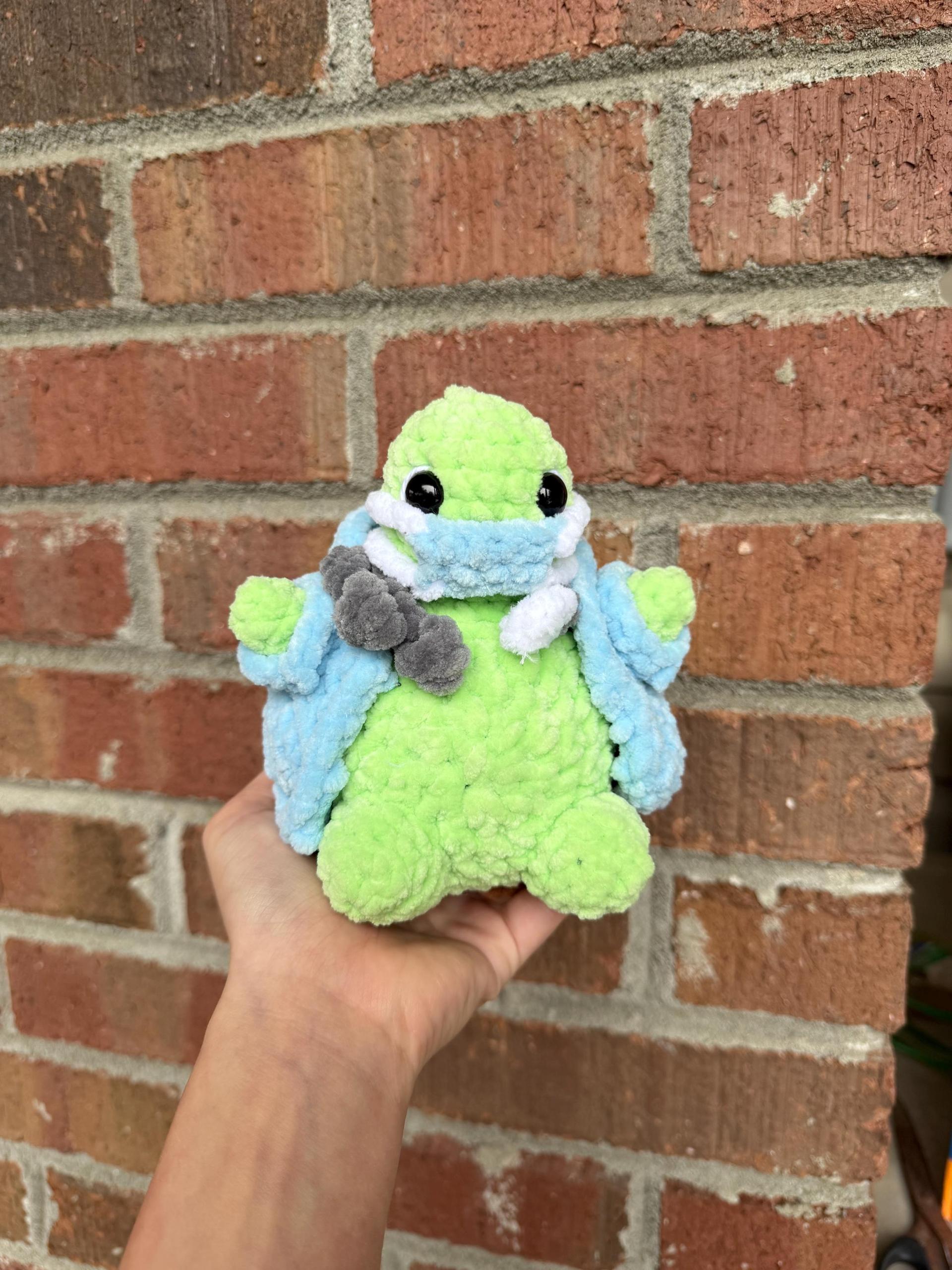 Low-Sew Crochet Pattern PDF Bundle | Timmy The Desk-Turtle + Career Mod Pack Bundle | thumbnail 5