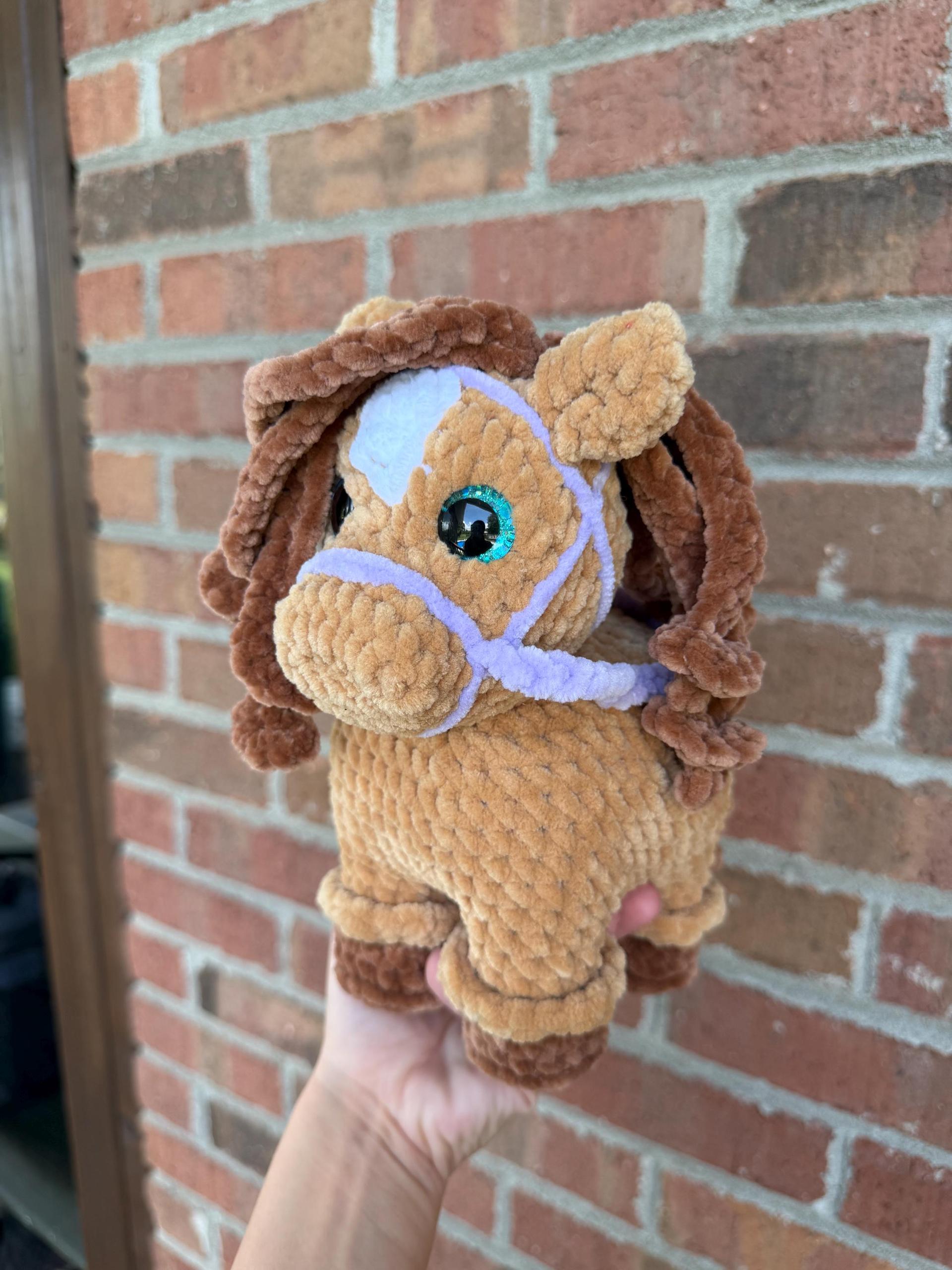 Crocheted Horse Plush | Handmade | thumbnail 2
