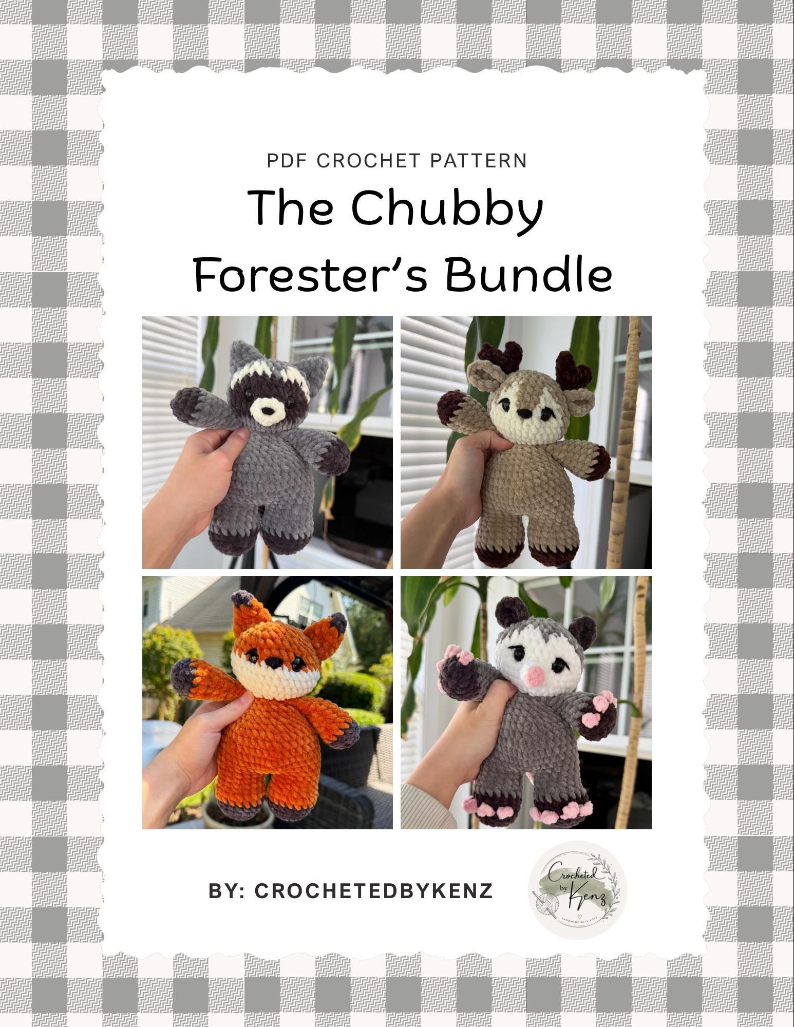 The Chubby Foresters Bundle PDF Crochet Pattern Bundle | Wave One |