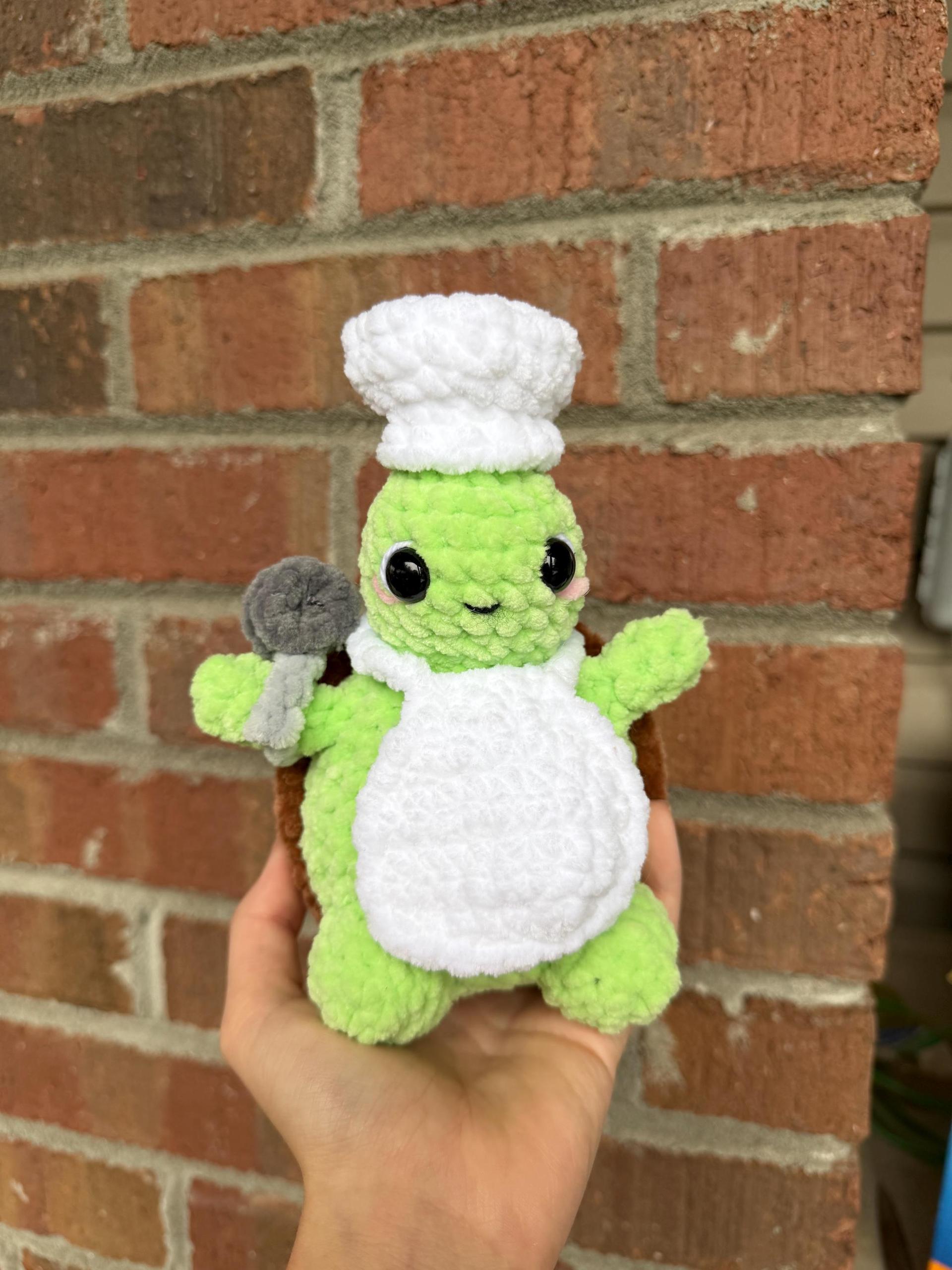 Low-Sew Crochet Pattern PDF Bundle | Timmy The Desk-Turtle + Career Mod Pack Bundle | thumbnail 4