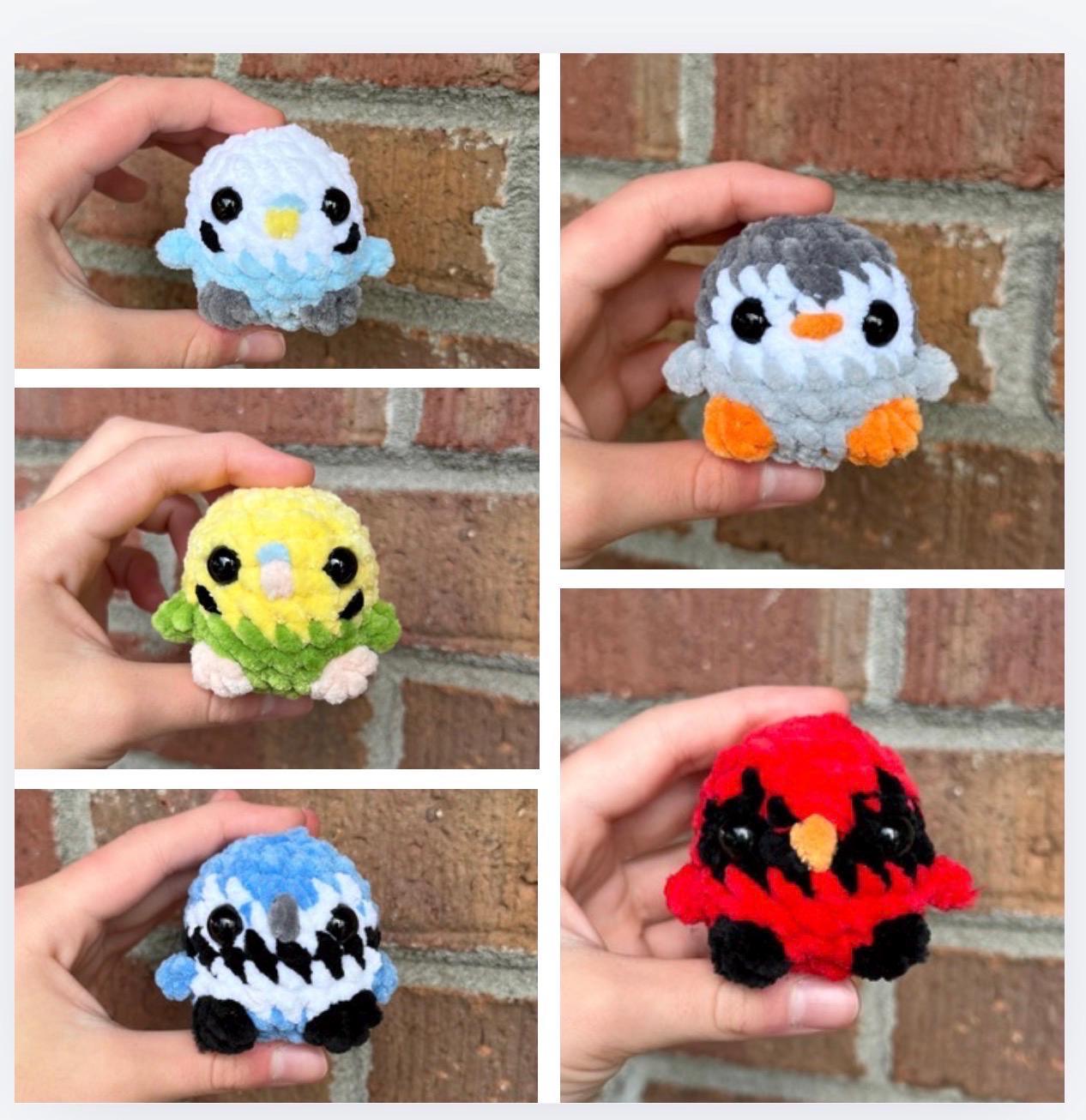 15-in-1 NO-SEW Mini Market Birds | PDF Crochet Pattern thumbnail 4