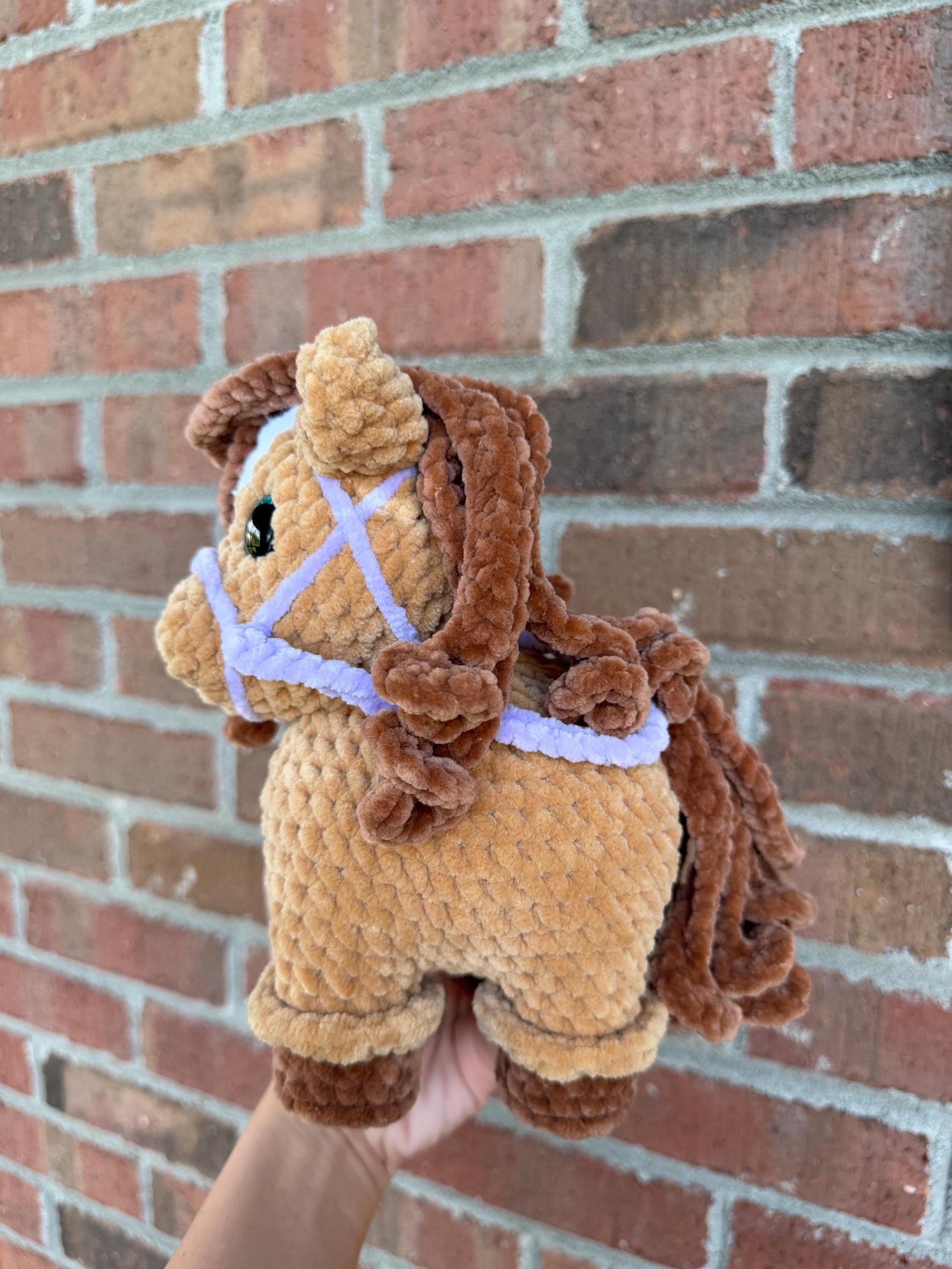 Crocheted Horse Plush | Handmade | thumbnail 3
