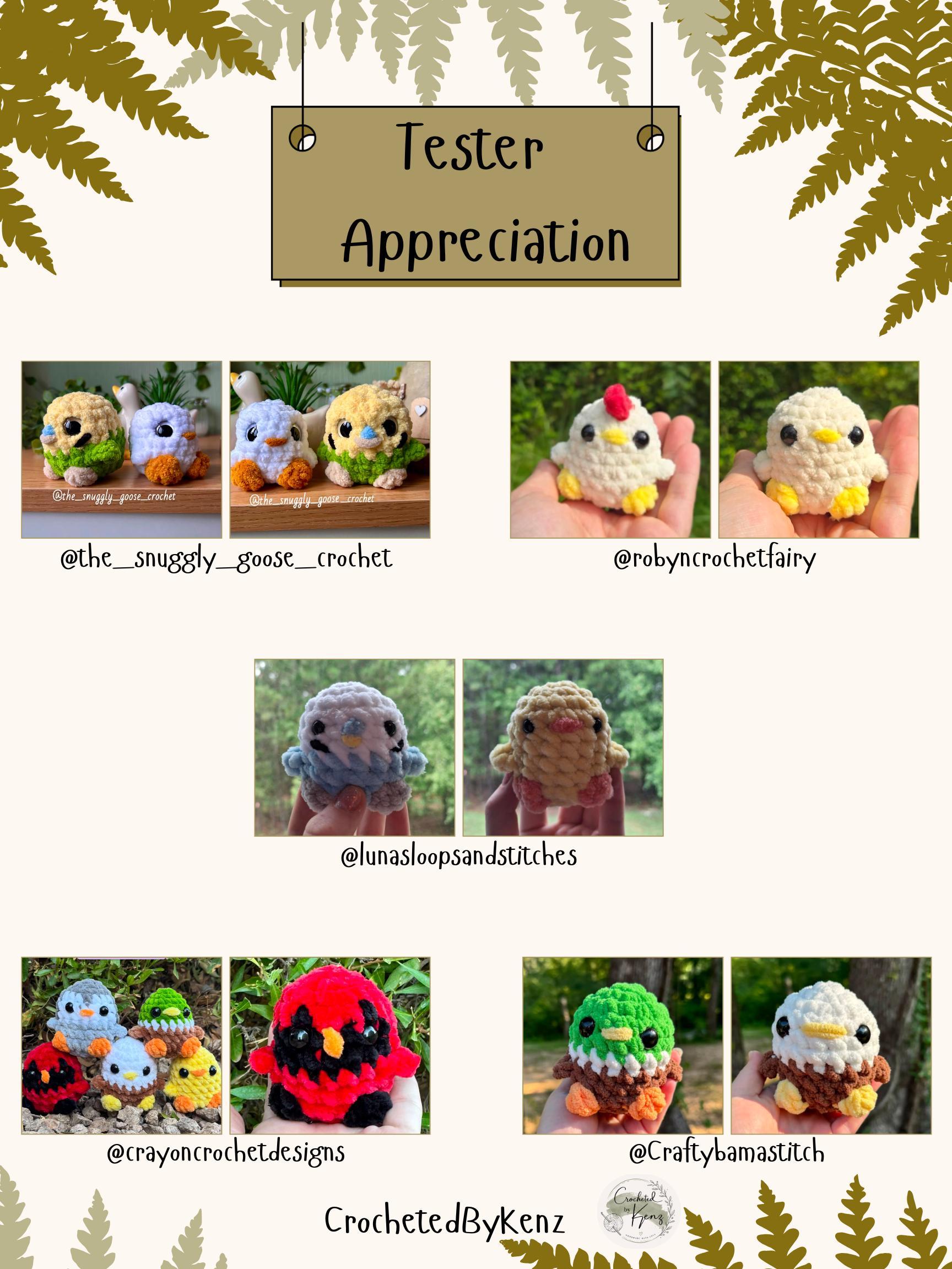 15-in-1 NO-SEW Mini Market Birds | PDF Crochet Pattern thumbnail 6