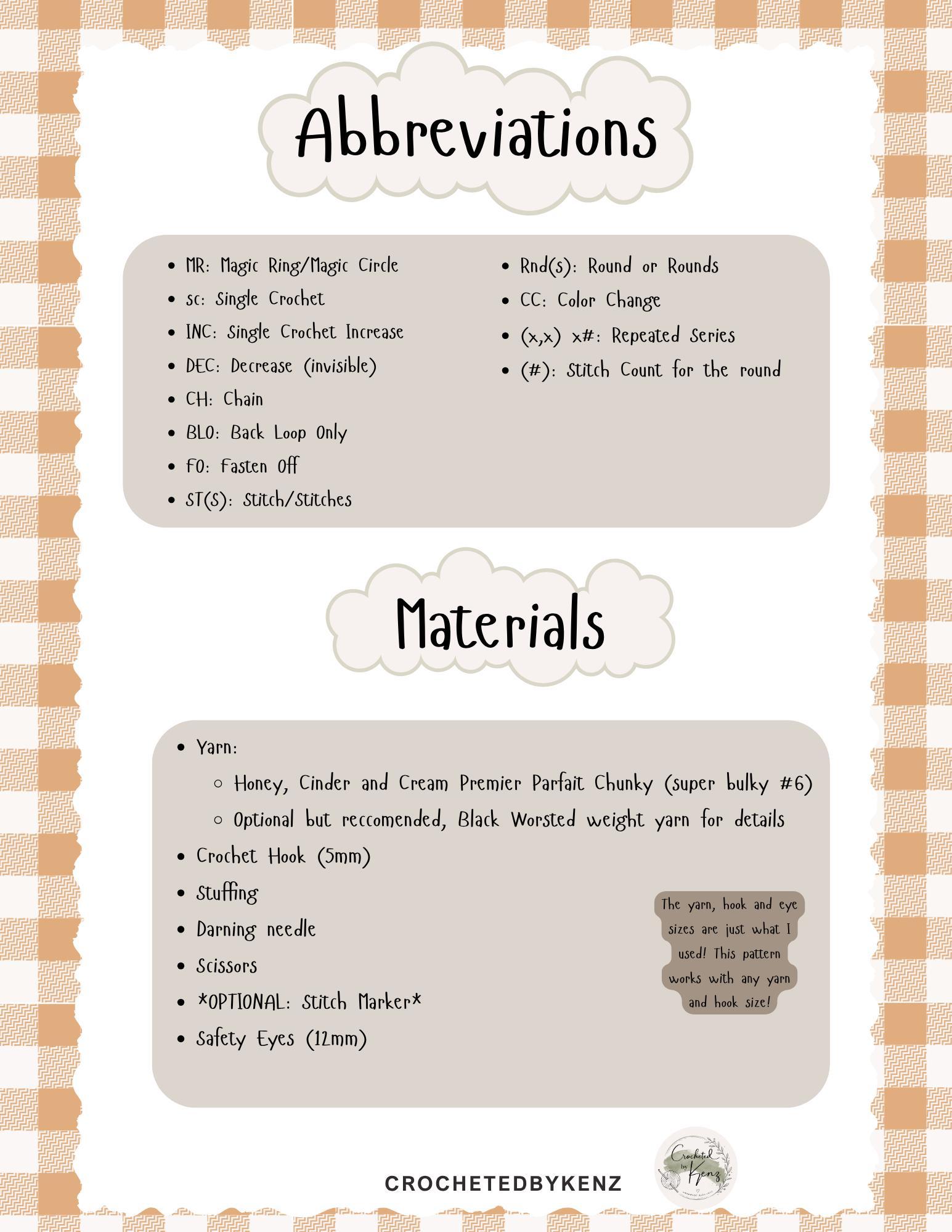 Low-Sew PDF Crochet Pattern | Fancy The Fox - Chubby Forester Collection | thumbnail 8