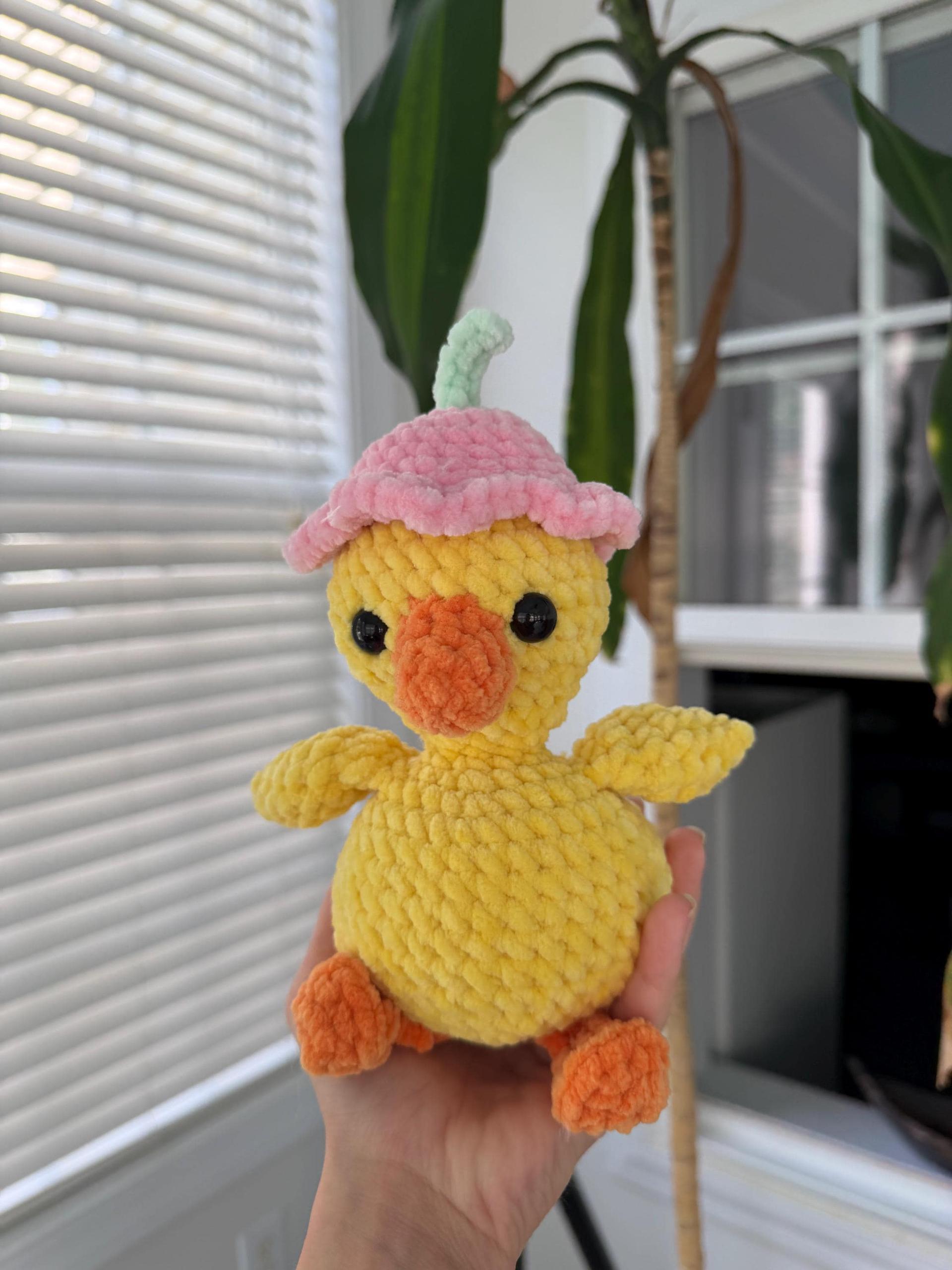 4-in-1 Flower Hat Birds PDF Crochet Pattern thumbnail 9
