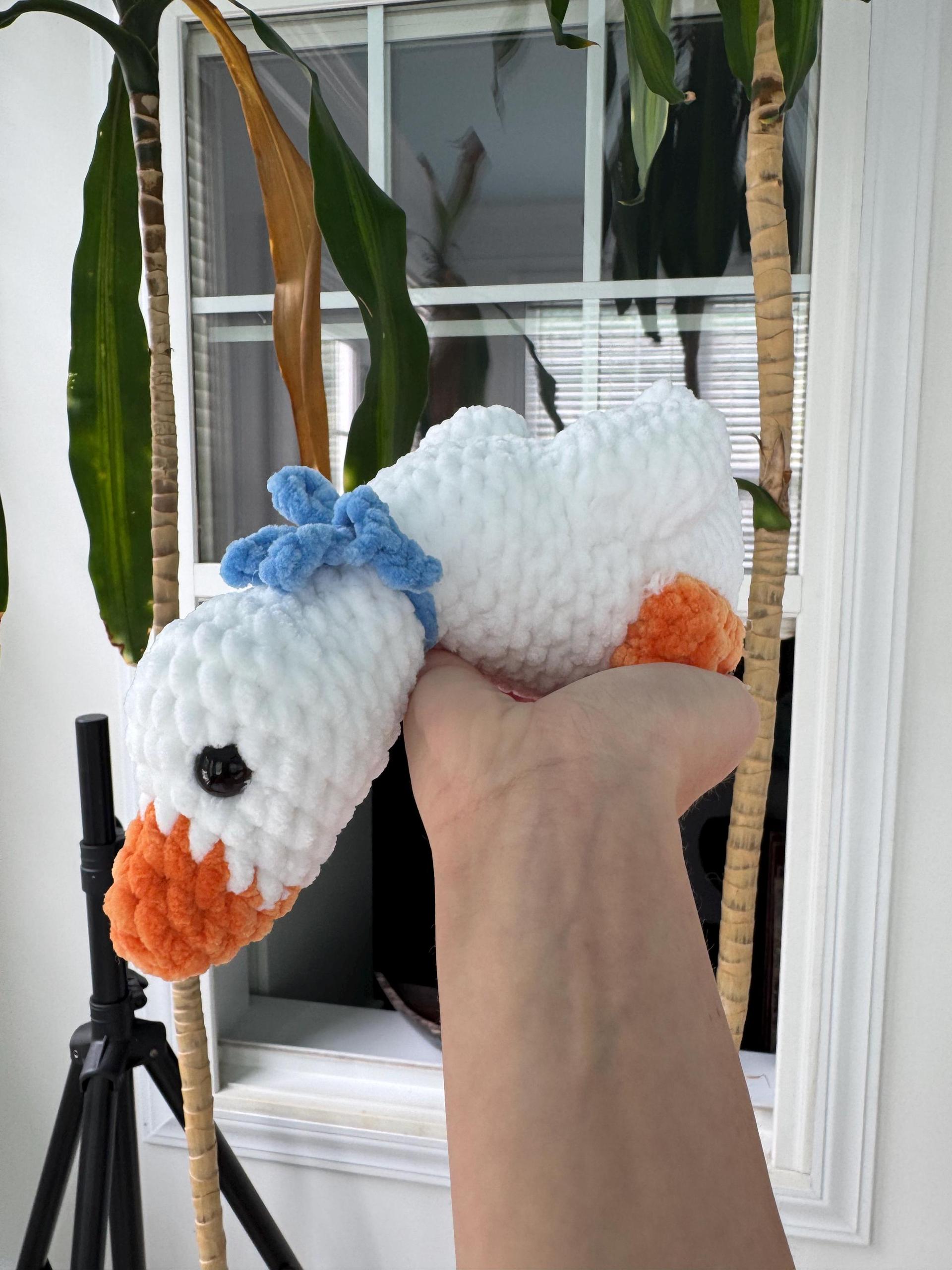 Crocheted Shelf Goose | Handmade | thumbnail 2