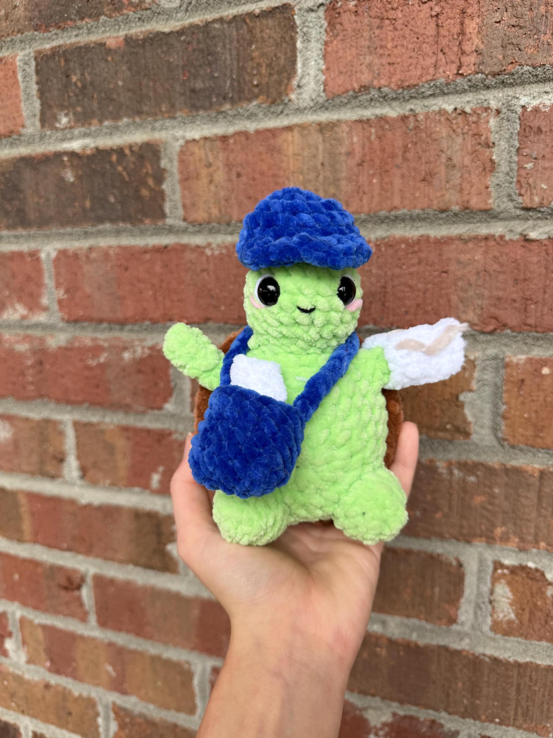 Low-Sew Crochet Pattern PDF Bundle | Timmy The Desk-Turtle + Career Mod Pack Bundle | thumbnail 7