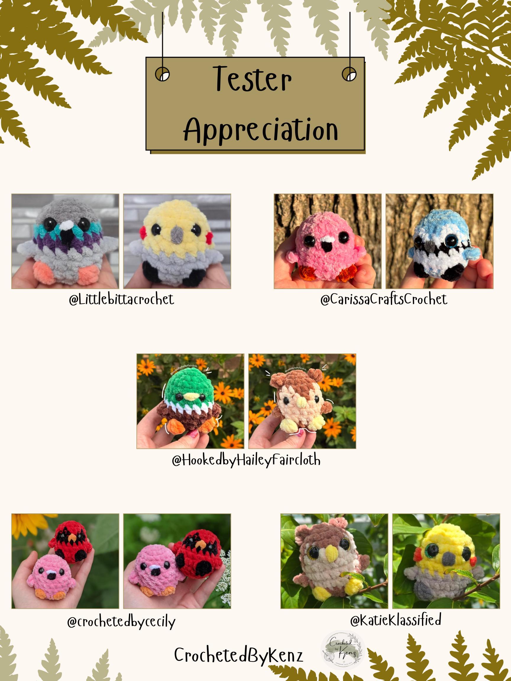 15-in-1 NO-SEW Mini Market Birds | PDF Crochet Pattern thumbnail 7