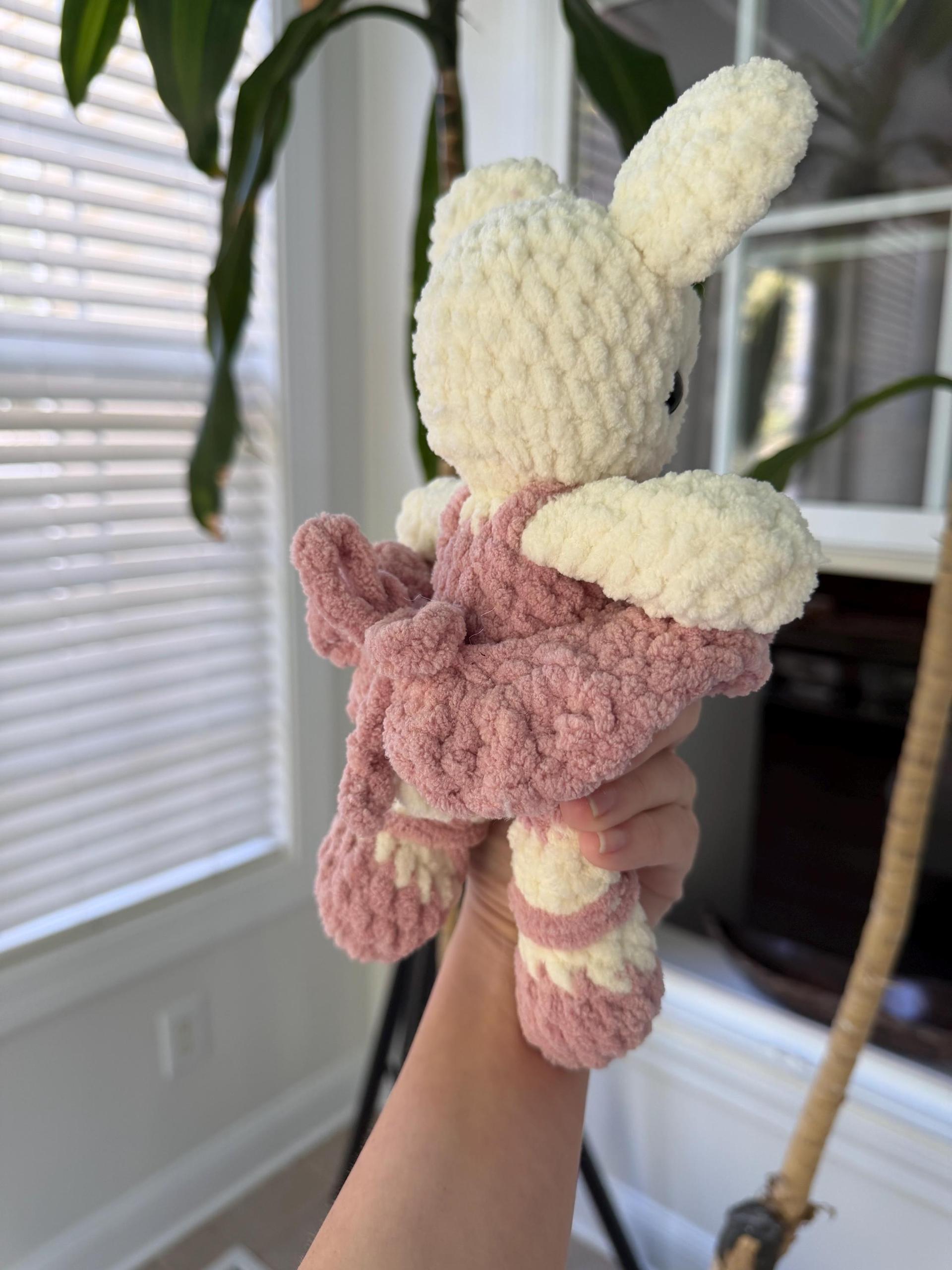 Large Crocheted Ballerina Mouse Doll Plushie thumbnail 6
