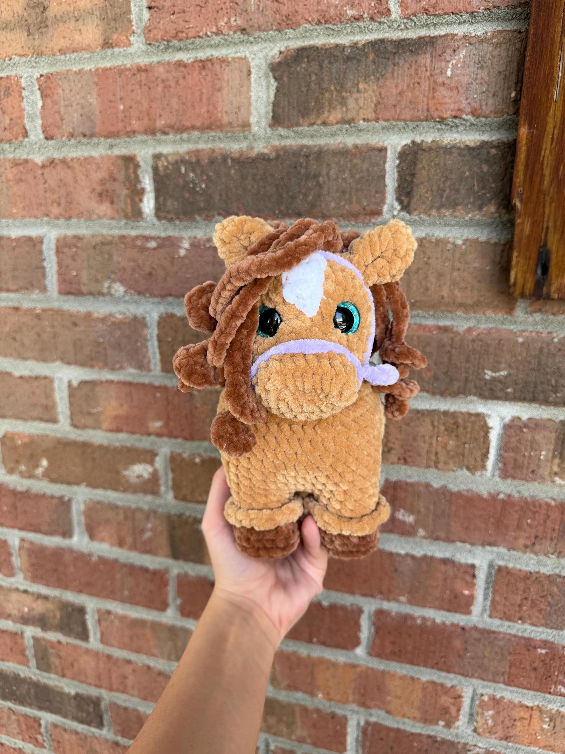 Crocheted Horse Plush | Handmade |