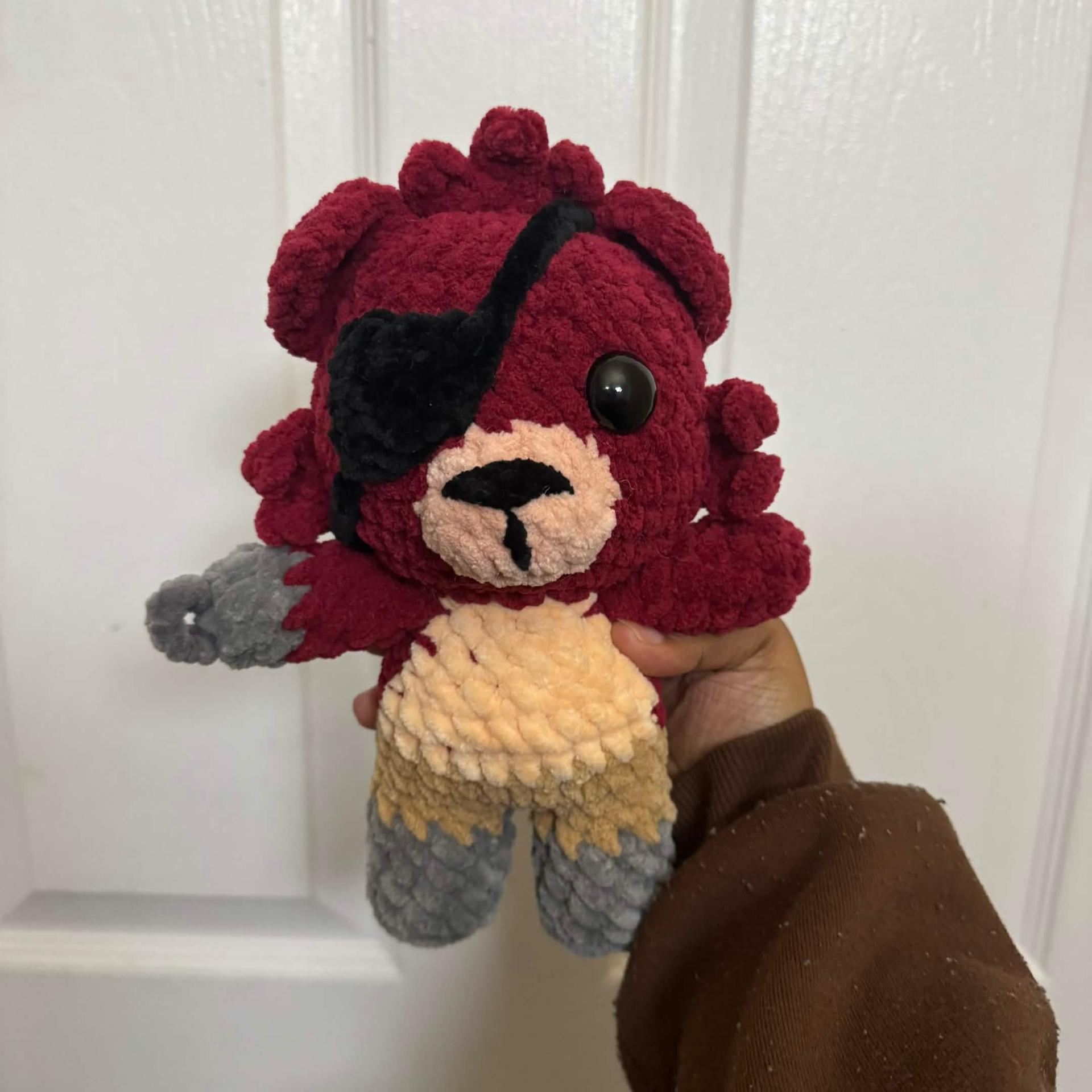 Fox with Eye Patch