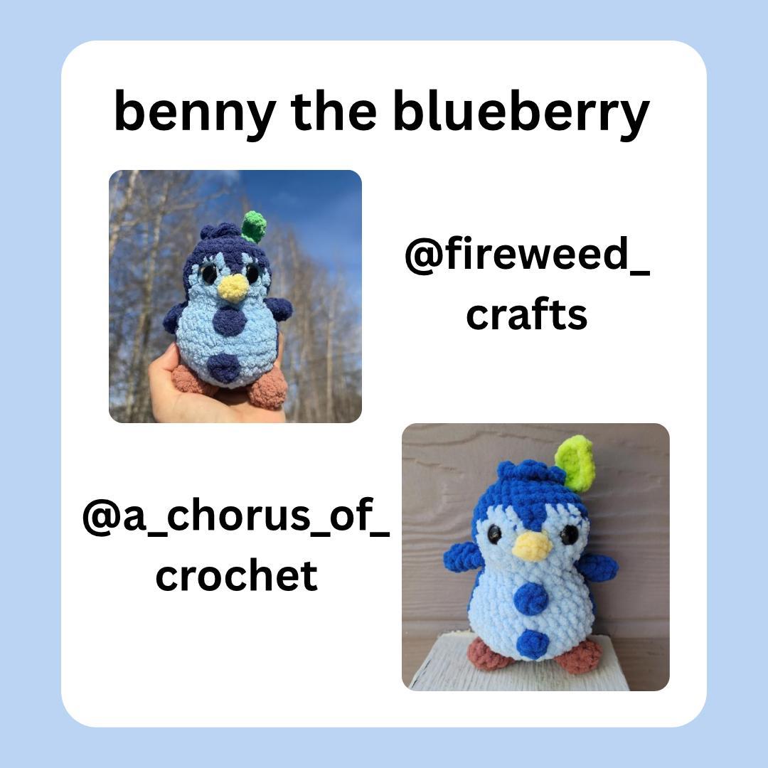 4-In-1 Fruit Penguin PDF Digital Crochet Amigurumi Pattern thumbnail 3