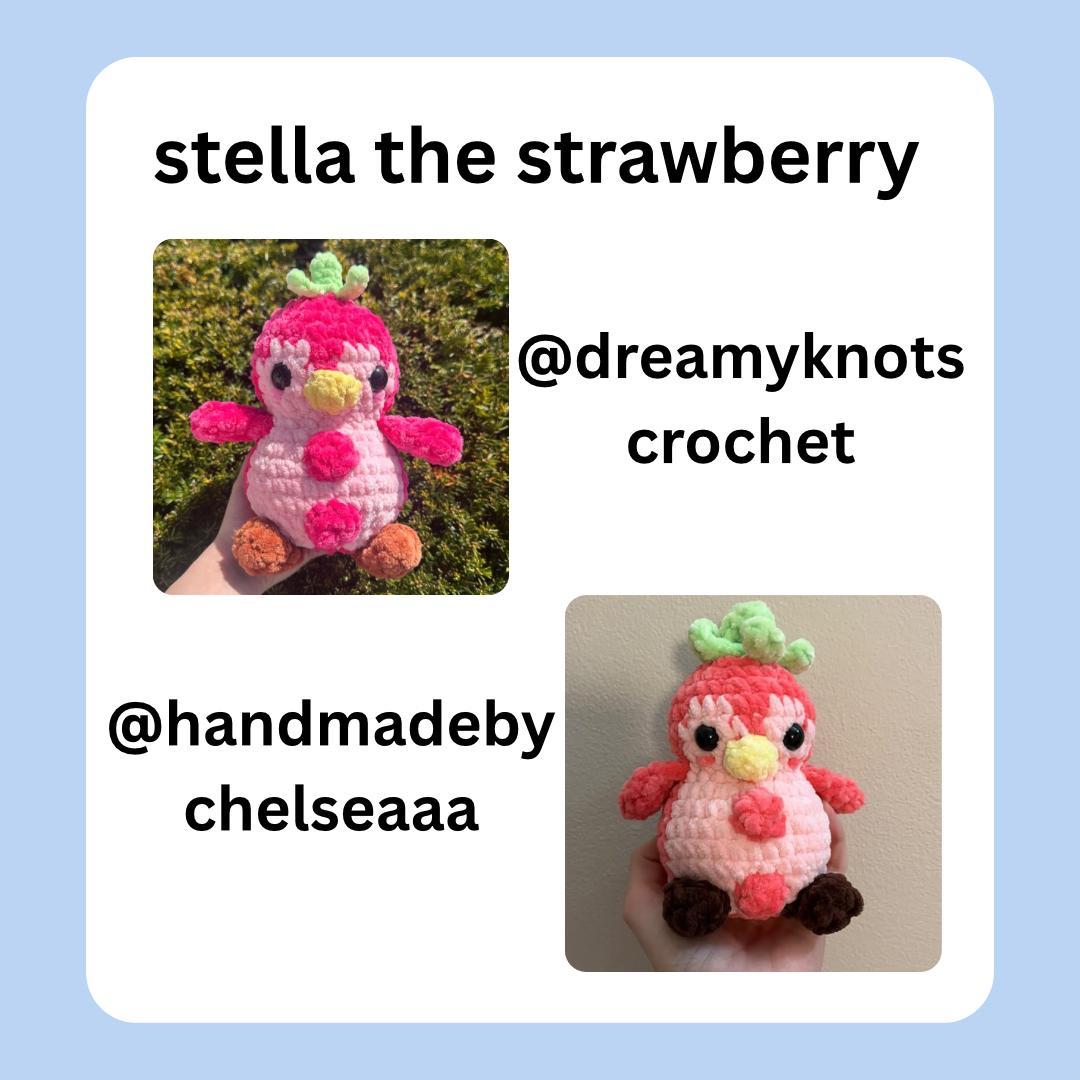 4-In-1 Fruit Penguin PDF Digital Crochet Amigurumi Pattern thumbnail 2