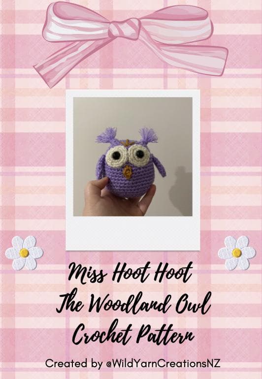 Woodland Owl Amigurumi Crochet Pattern | Miss Hoot Hoot PDF (Digital Download)