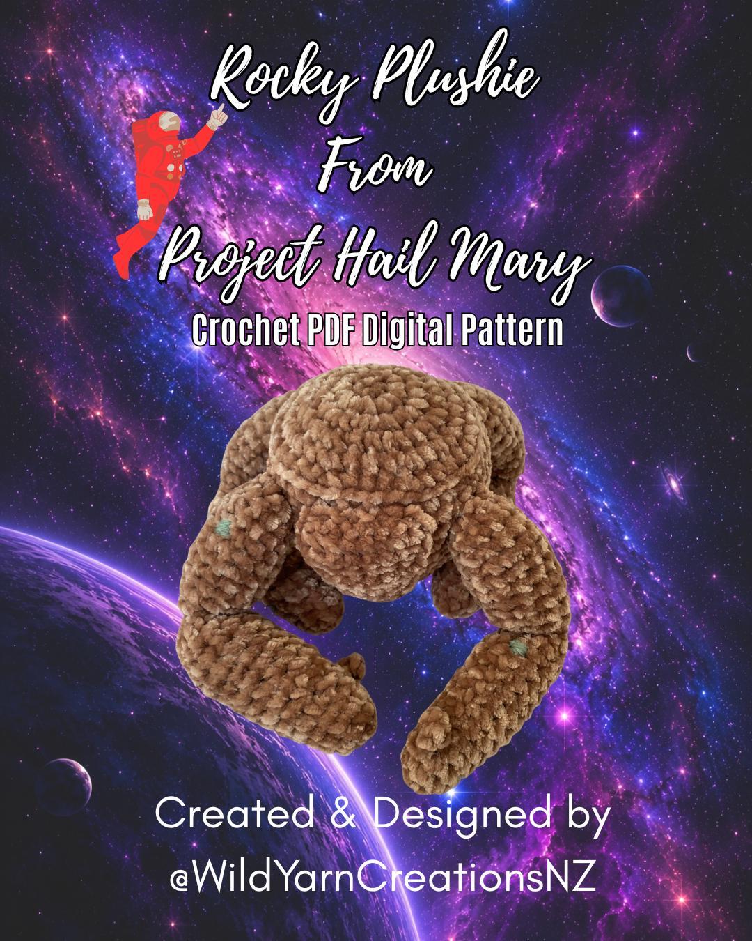 Rocky Alien Amigurumi Crochet Pattern | Project Hail Mary Inspired (Digital PDF)