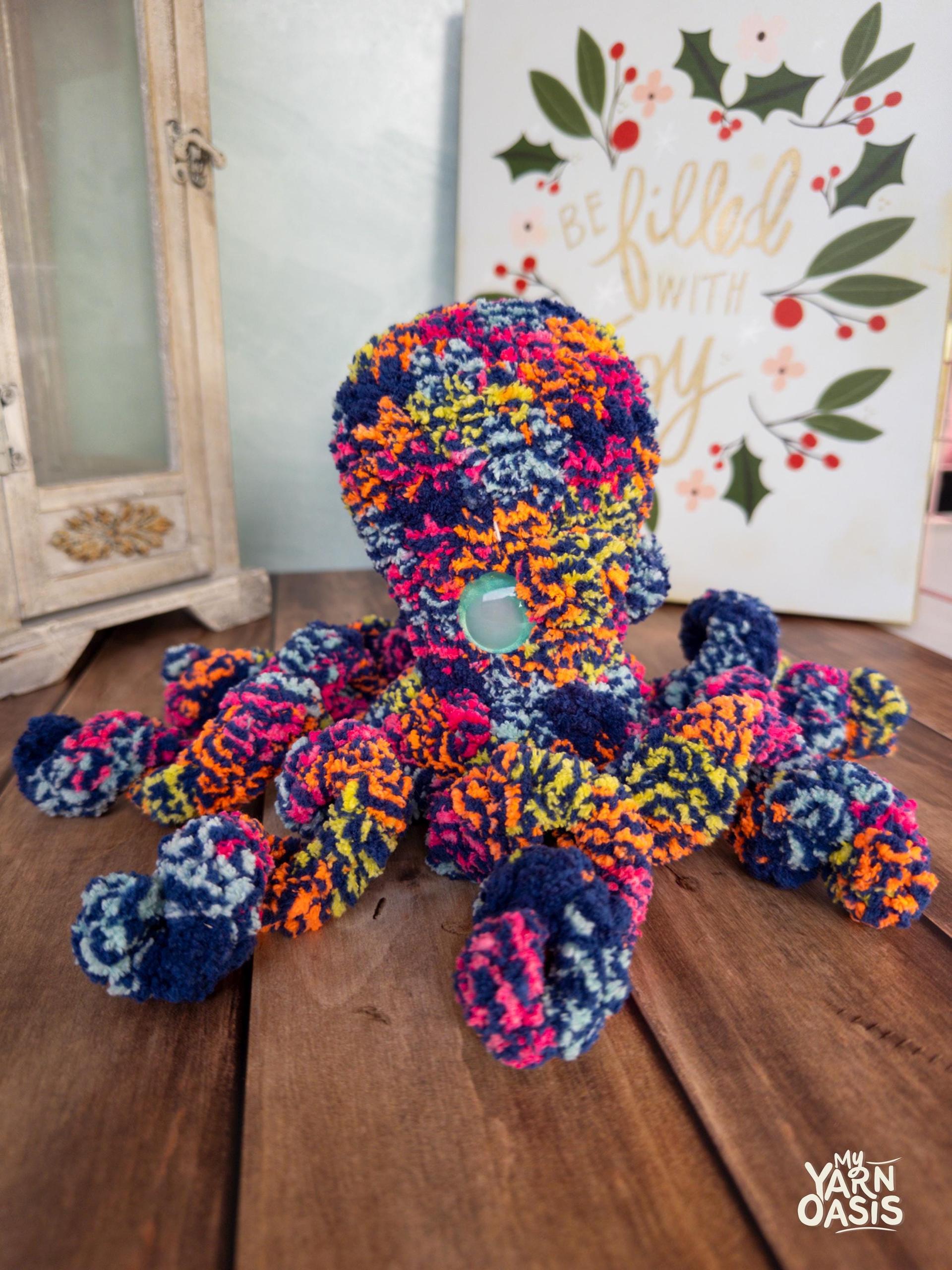 Large Drift the Octopus Plushie thumbnail 4
