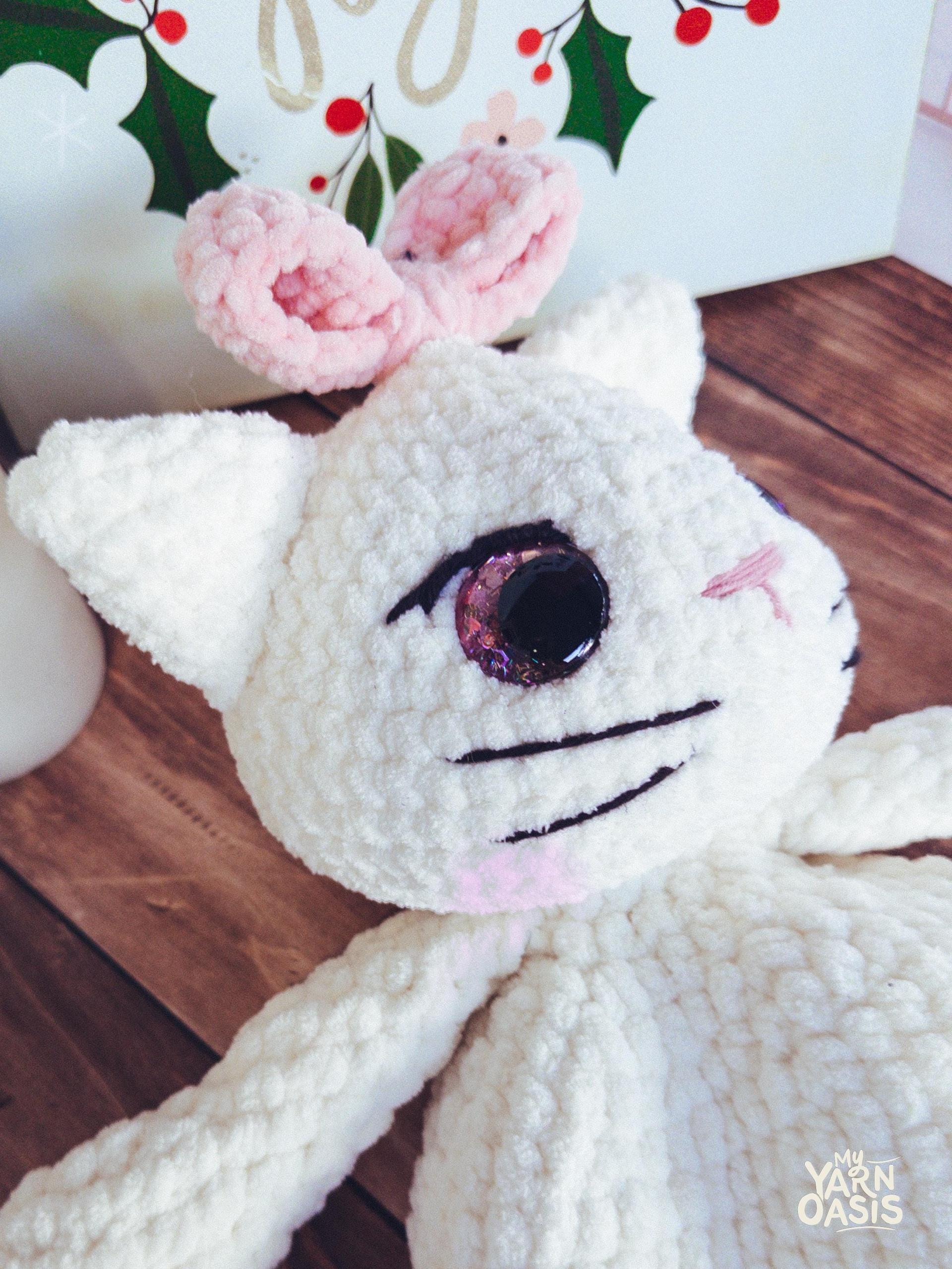 Crochet Kitty Snuggler 100% Handmade Cat Toy for Humans thumbnail 5