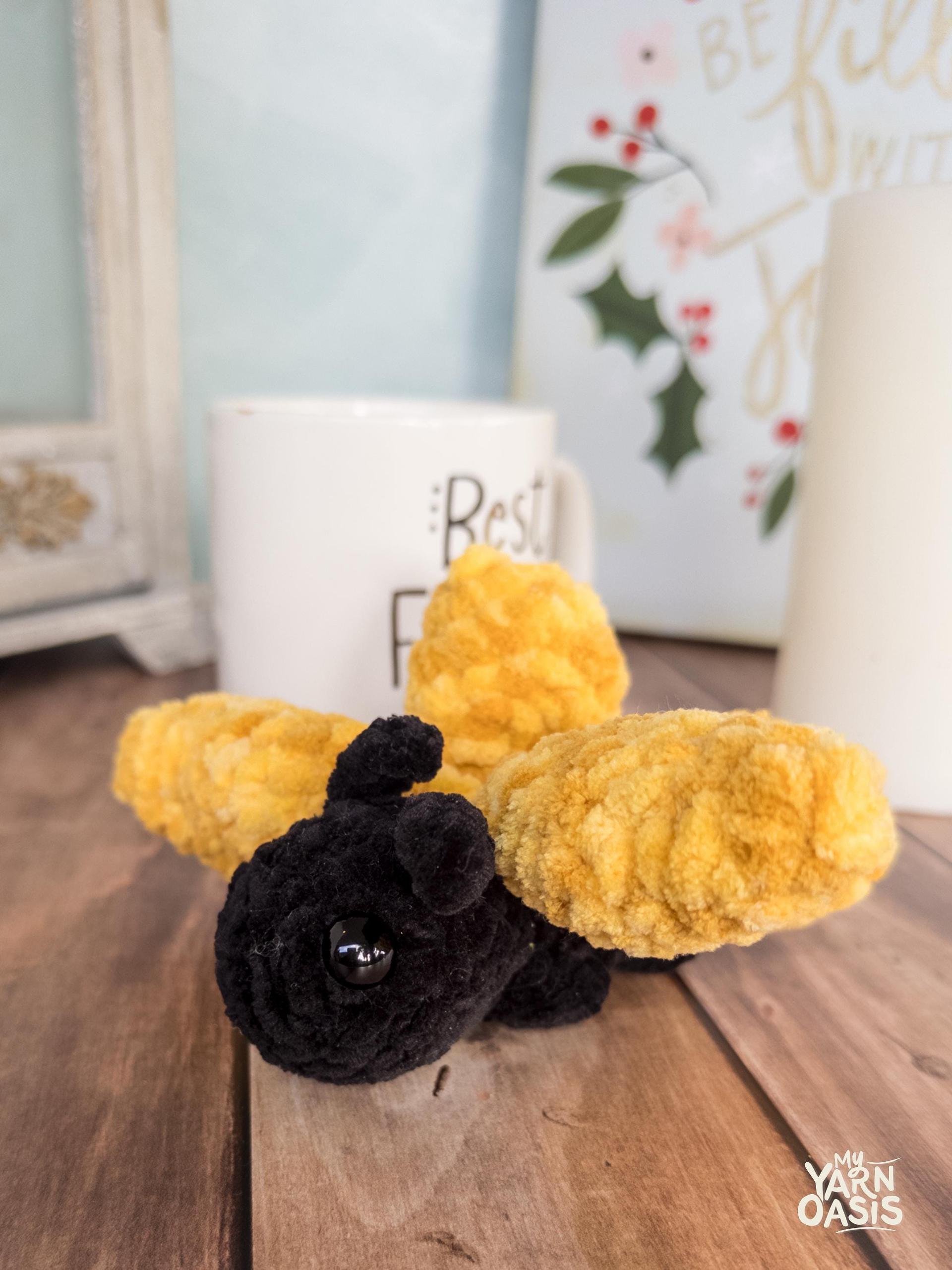 Crochet Butterfly Plush Toy, 100% Handmade Amigurumi Stuffed Animal, Plush Creature