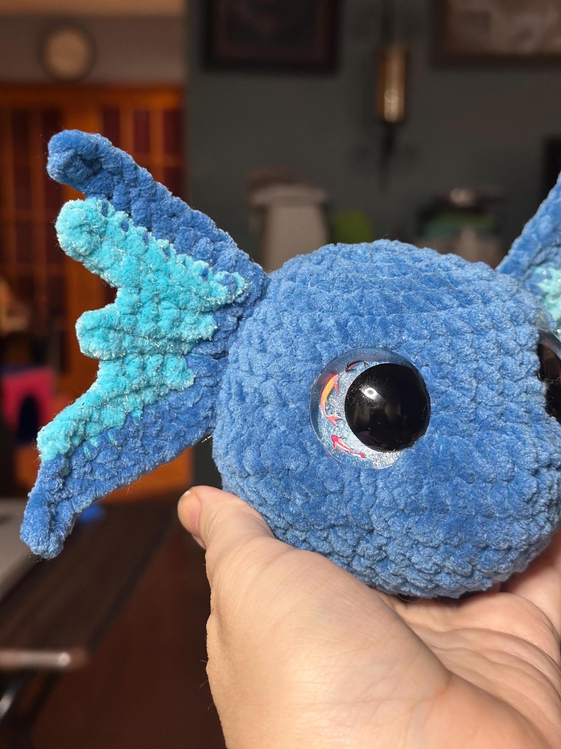 Hand-Painted Koi Fish Safety Eyes | Amigurumi Plush, Resin Pond Effect thumbnail 5