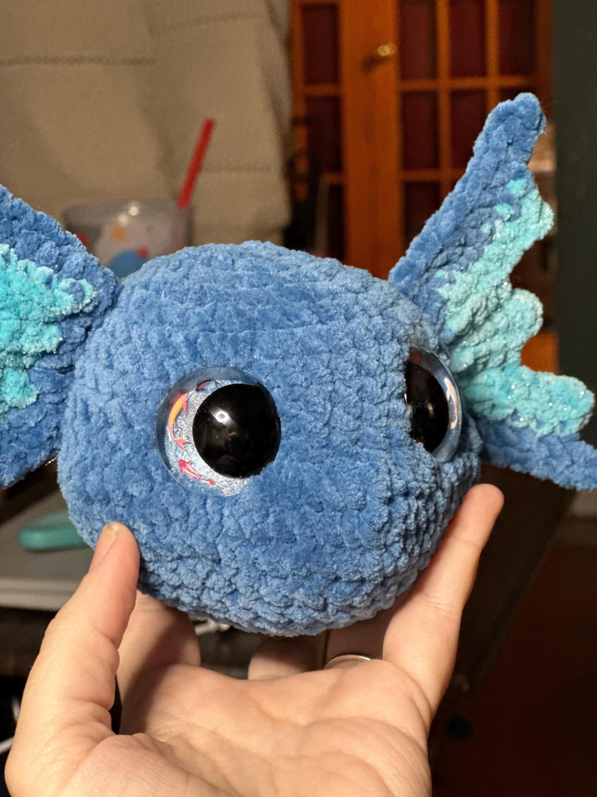Hand-Painted Koi Fish Safety Eyes | Amigurumi Plush, Resin Pond Effect thumbnail 7