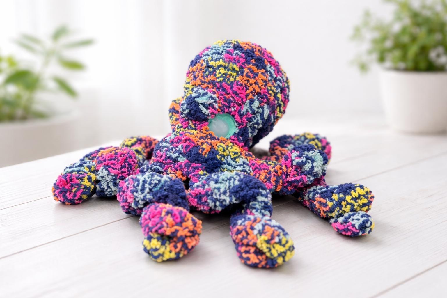 Large Drift the Octopus Plushie thumbnail 5