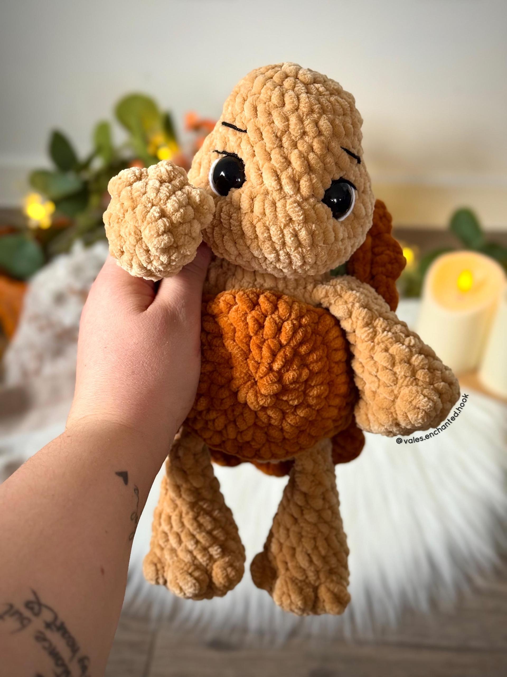Turbo the Turtle-Amigurumi Pattern thumbnail 4