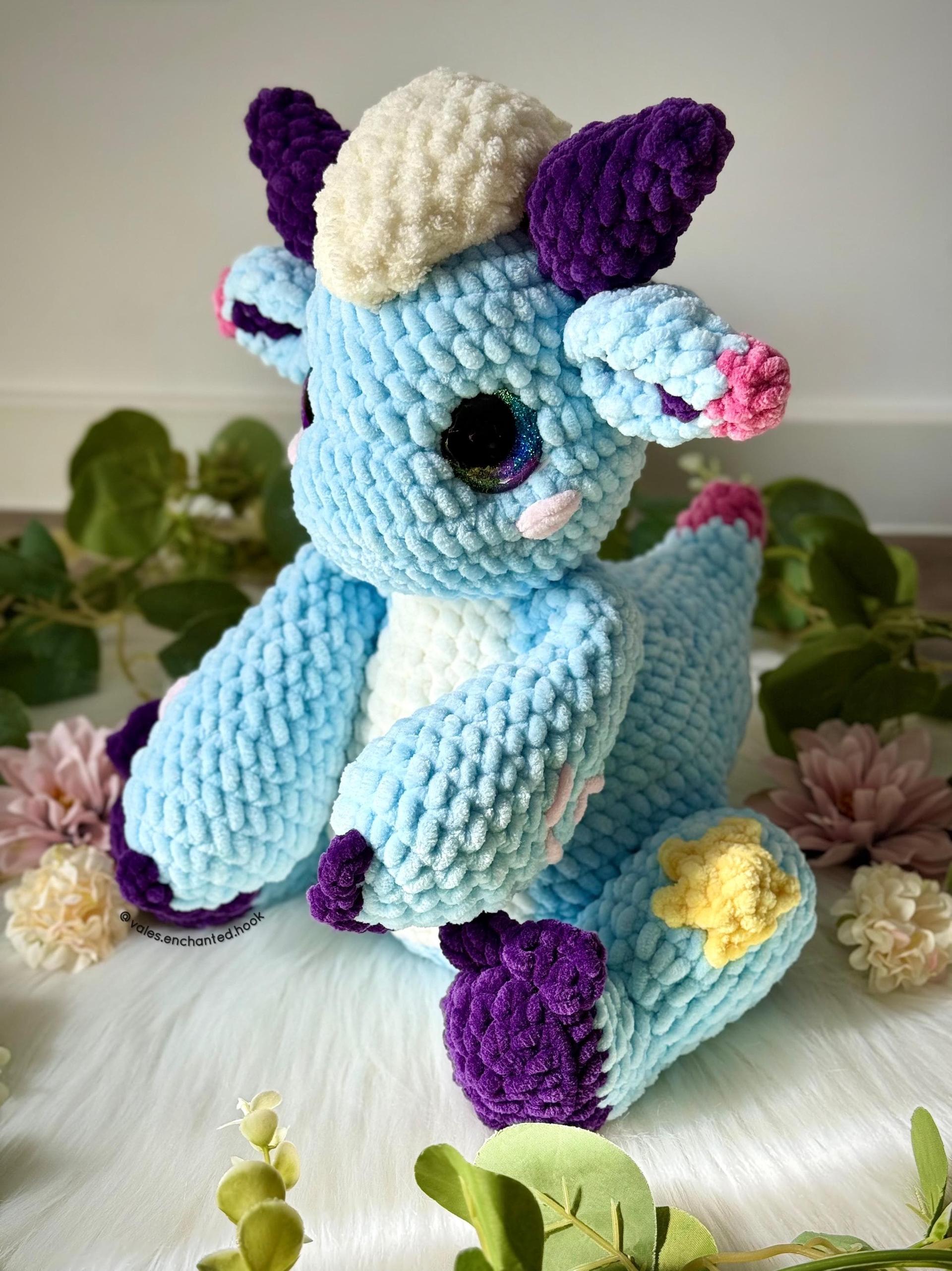 Lumi The Enchanted Dragon-Amigurumi Pattern thumbnail 4