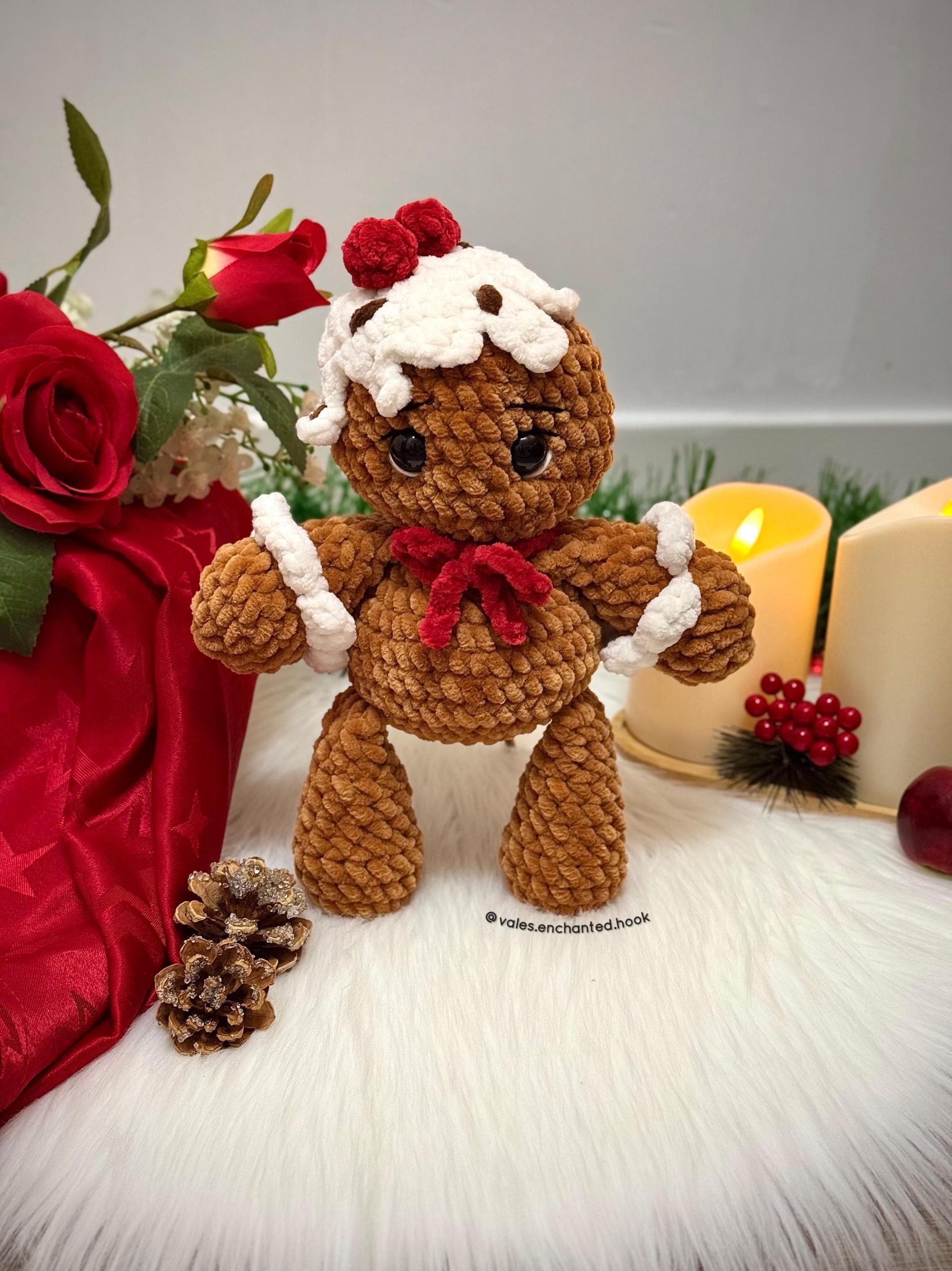 Benny the Gingerbread Man-Amigurumi Pattern thumbnail 5