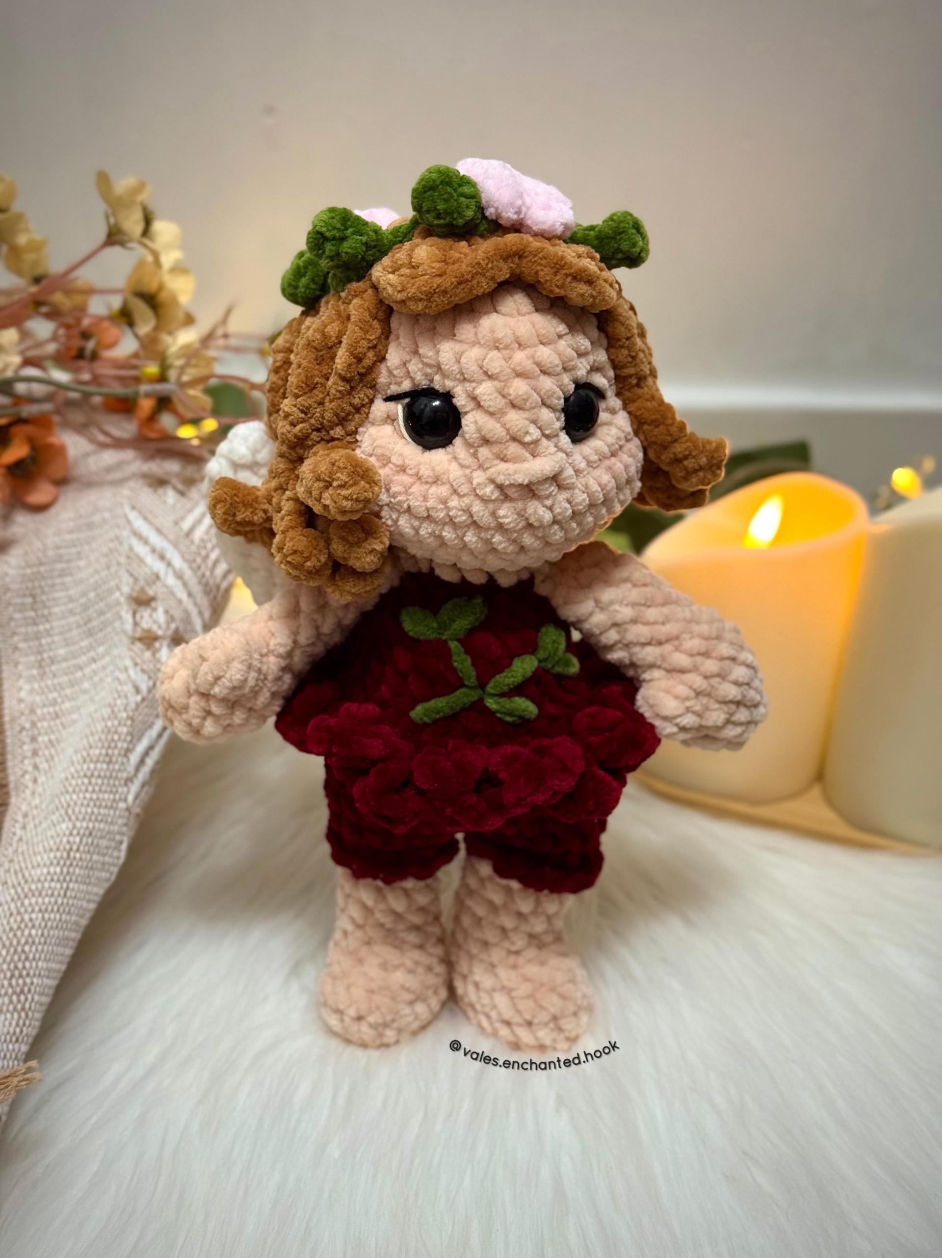 Flora the Spring Fairy-Amigurumi Pattern thumbnail 2