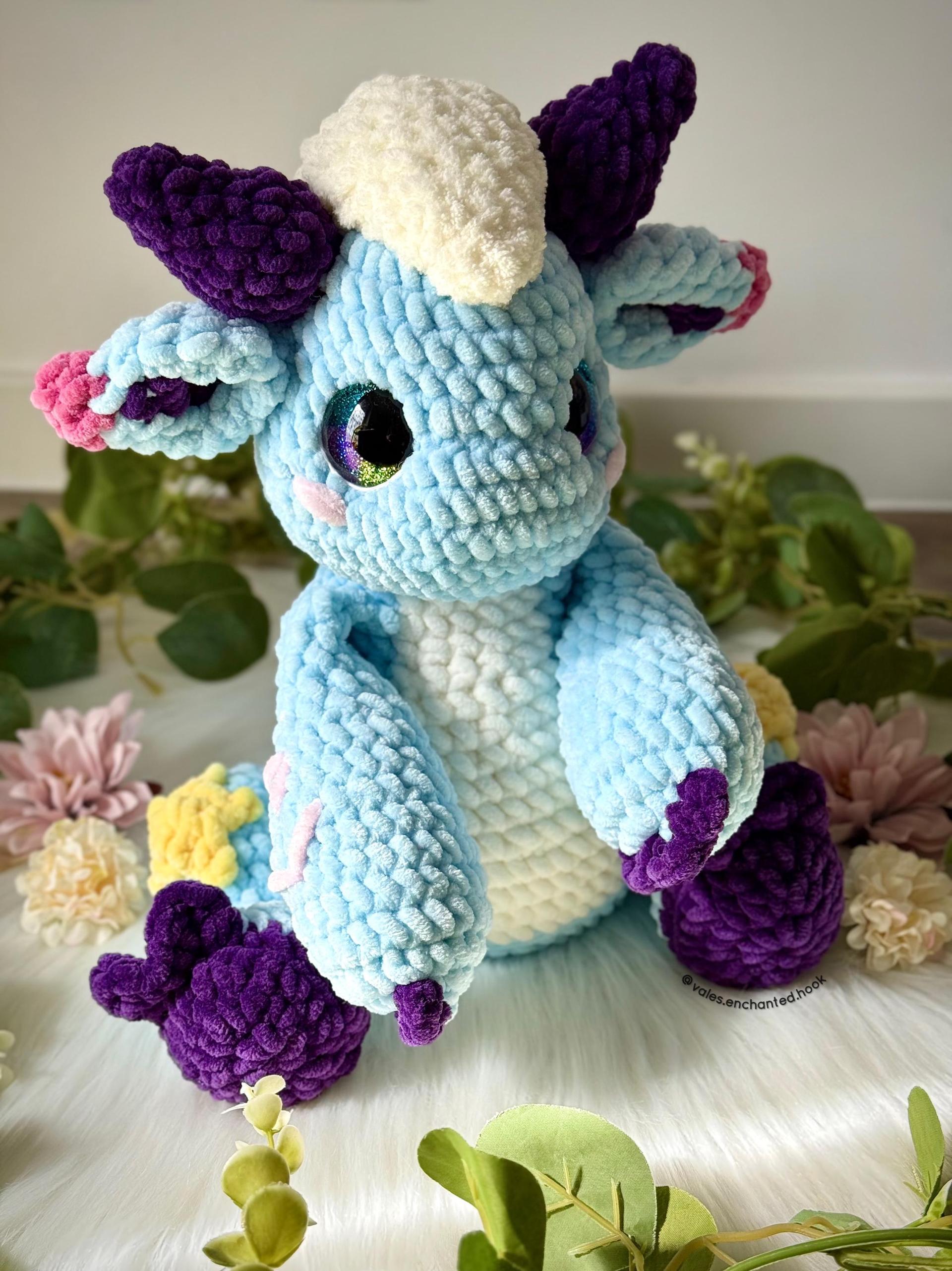 Lumi The Enchanted Dragon-Amigurumi Pattern thumbnail 3