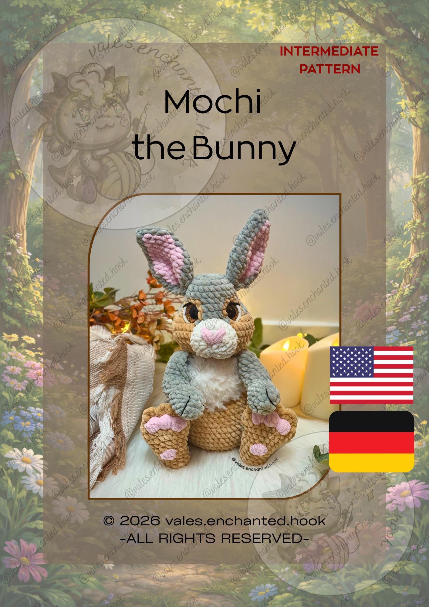 Mochi the Bunny-Amigurumi Pattern
