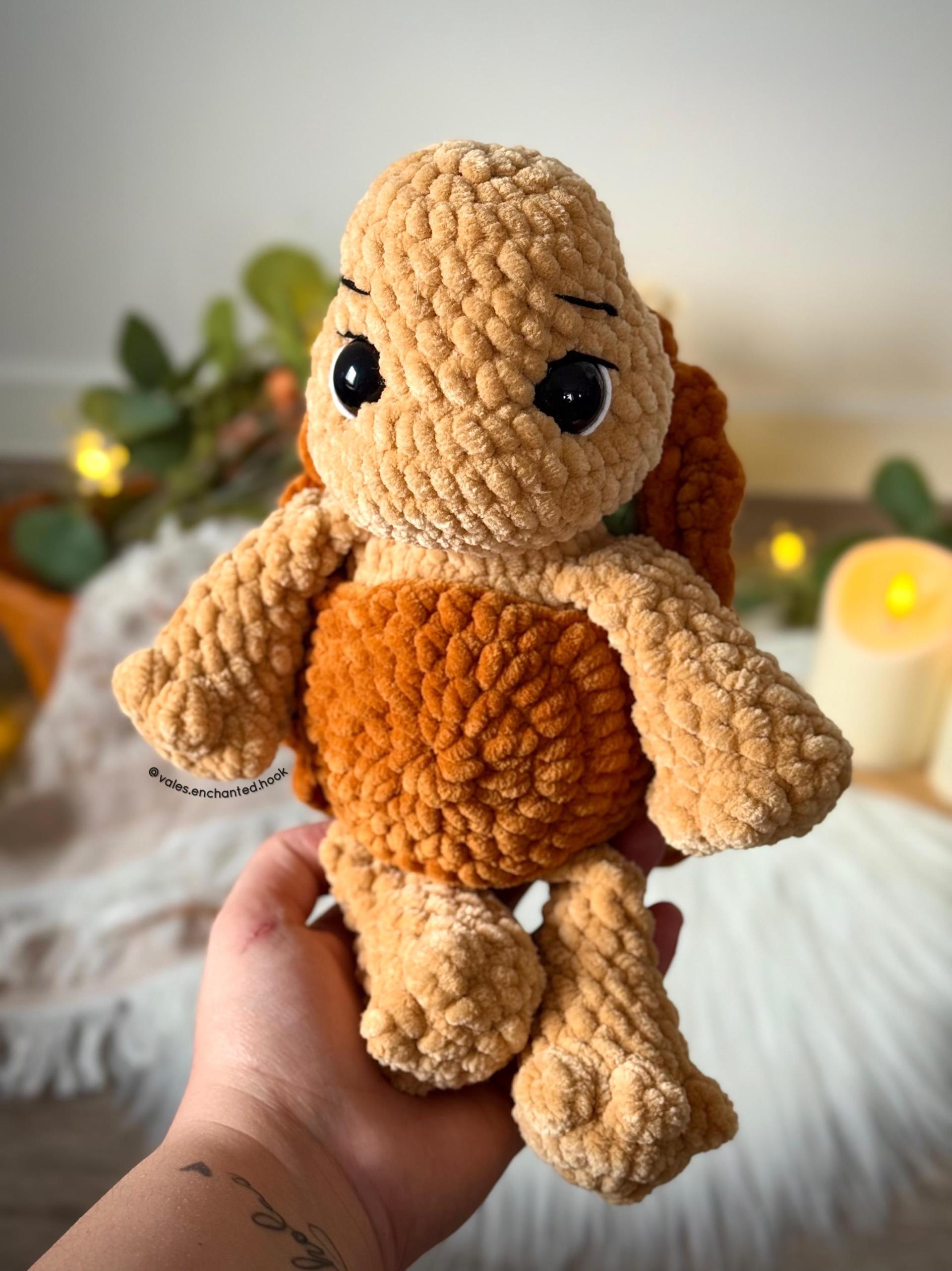 Turbo the Turtle-Amigurumi Pattern thumbnail 3